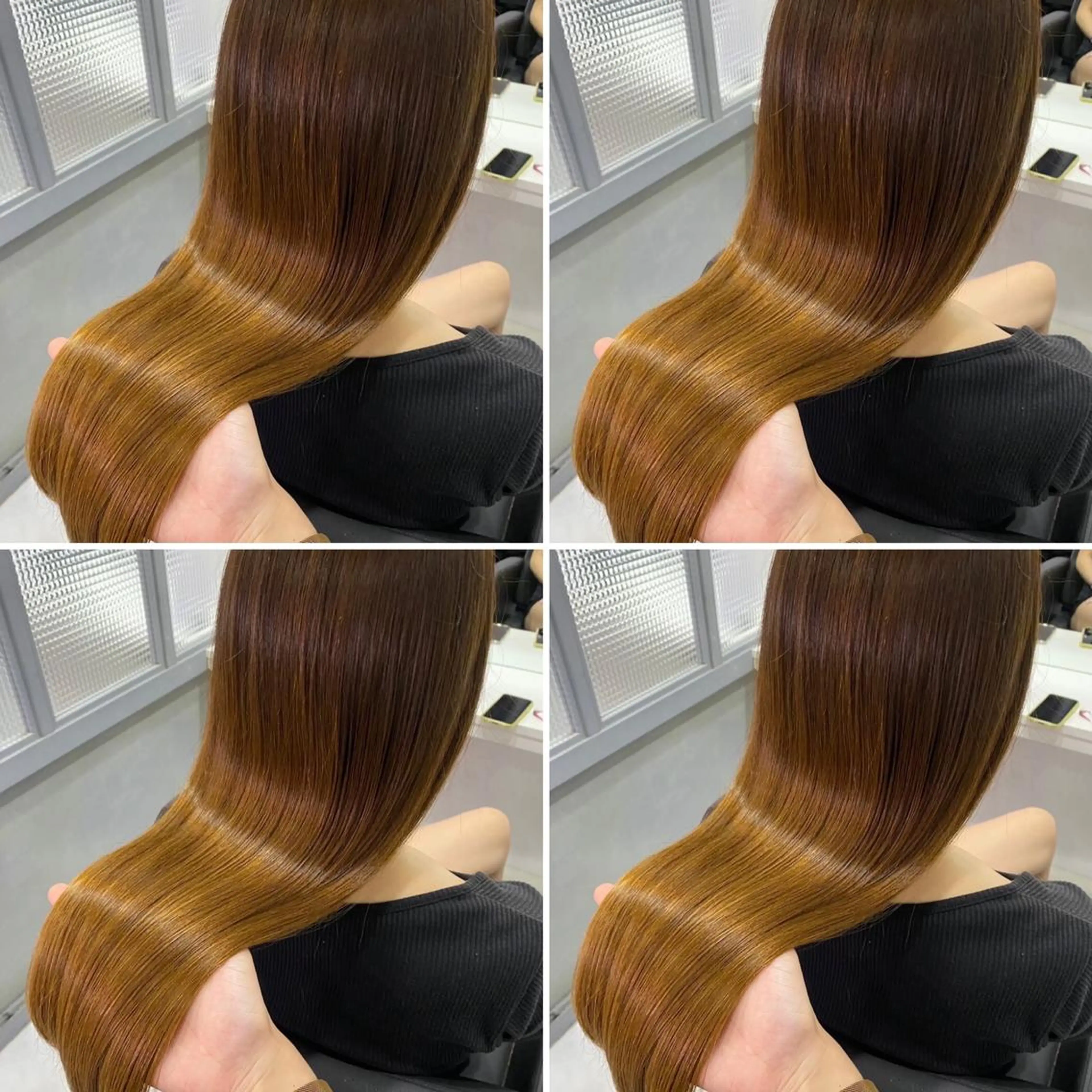 ロング カラー ヘアカラー トリートメント 髪質改善/艶カラー ✝️SAKURAのヘアスタイル