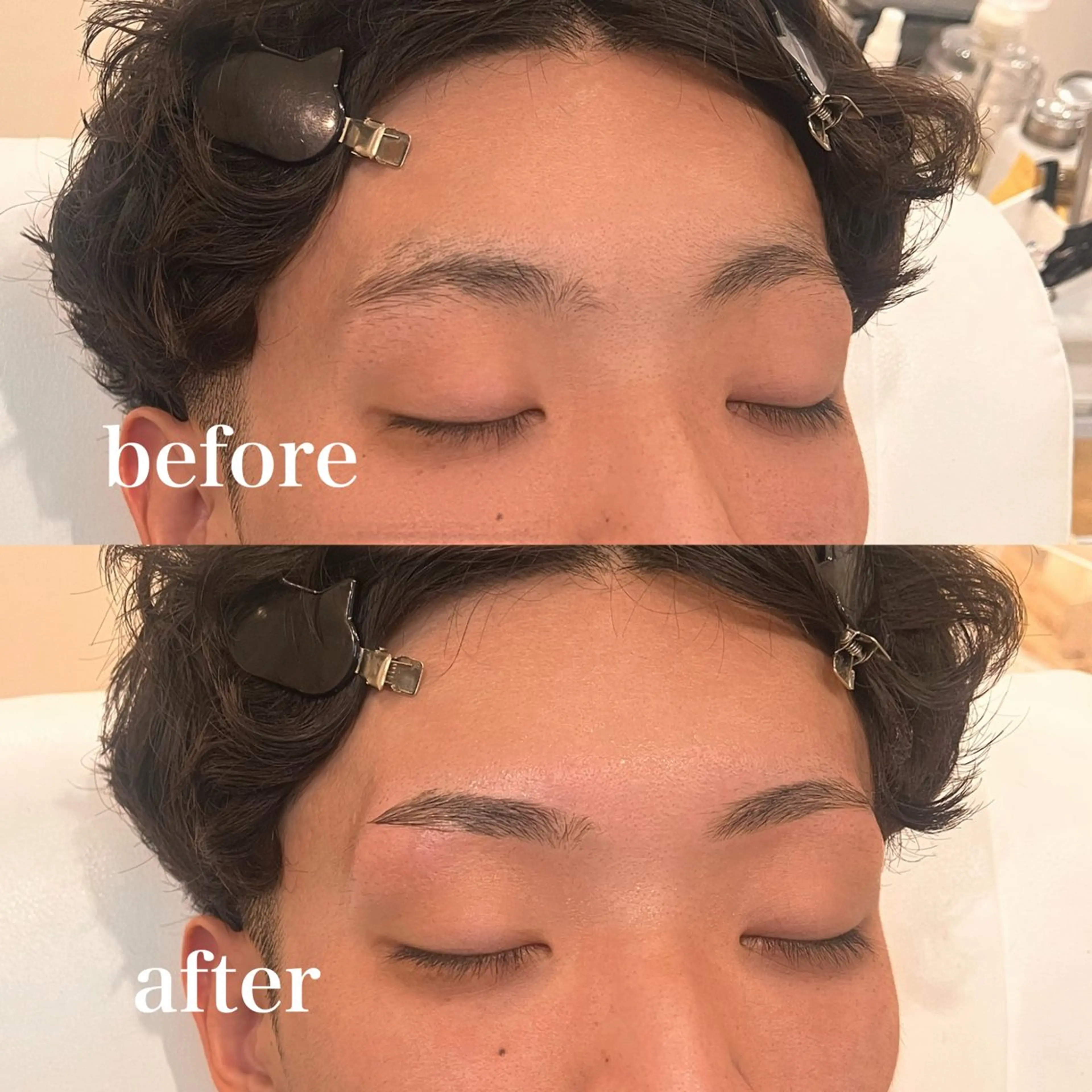 メンズ アイブロウ 八田 紗希の眉毛・アイブロウイメージ