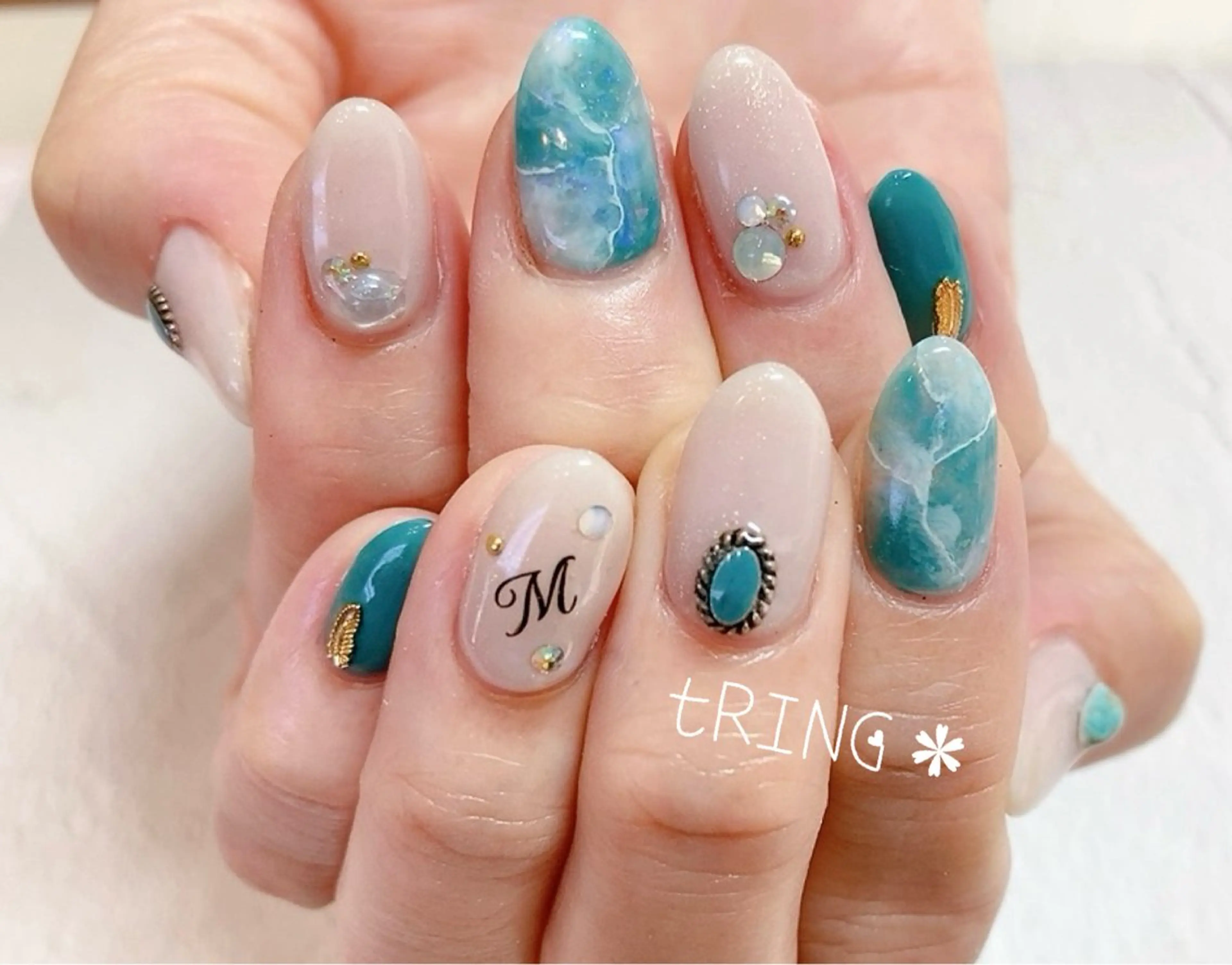 ネイル ハンドネイル tRING* しいの木台のネイルデザイン