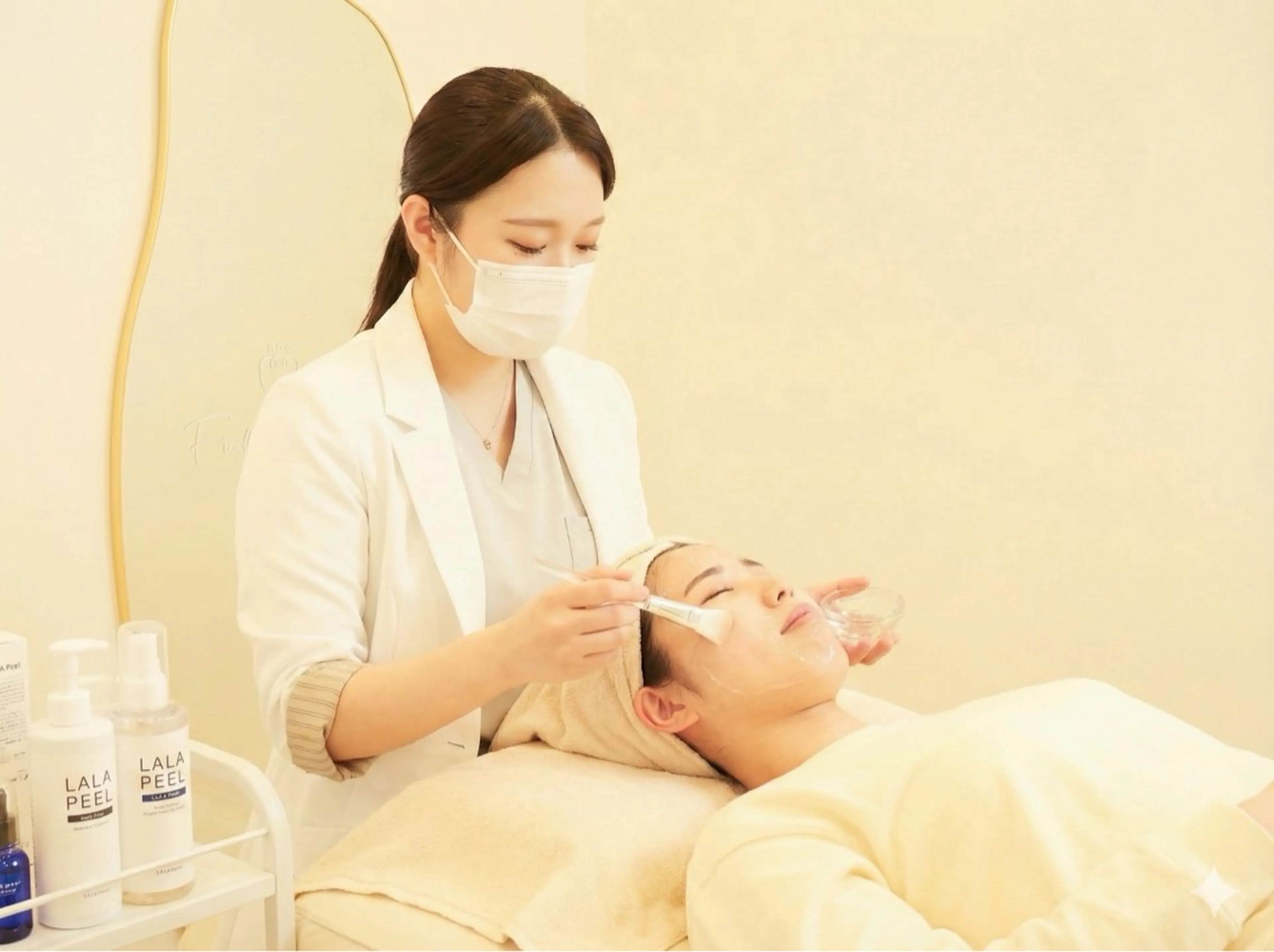 エステ 生態機能に着目した 肌専門店　Re肌のエステ・リラクイメージ