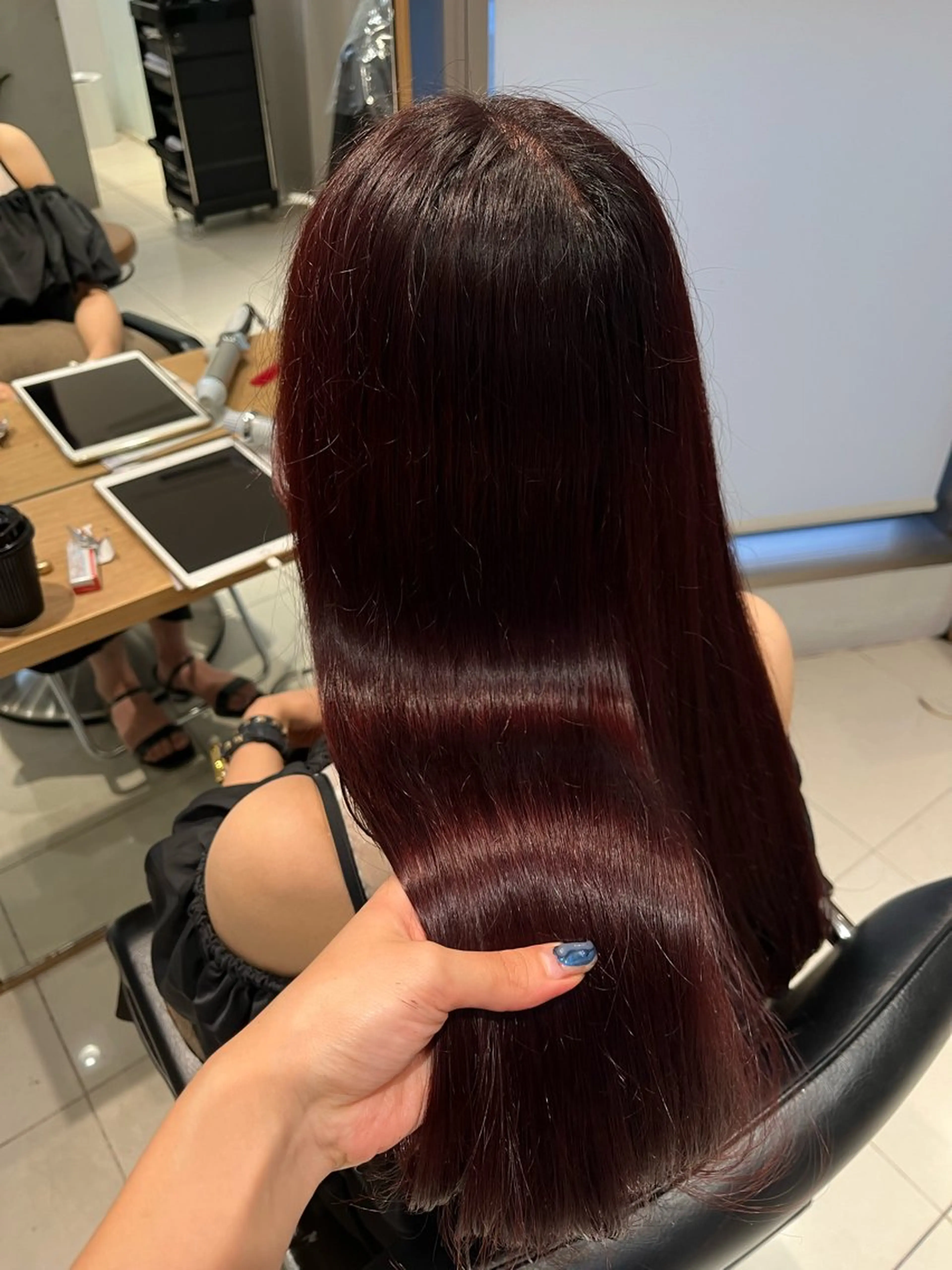 セミロング ワイドバング stylist ◎RUKI.のヘアスタイル