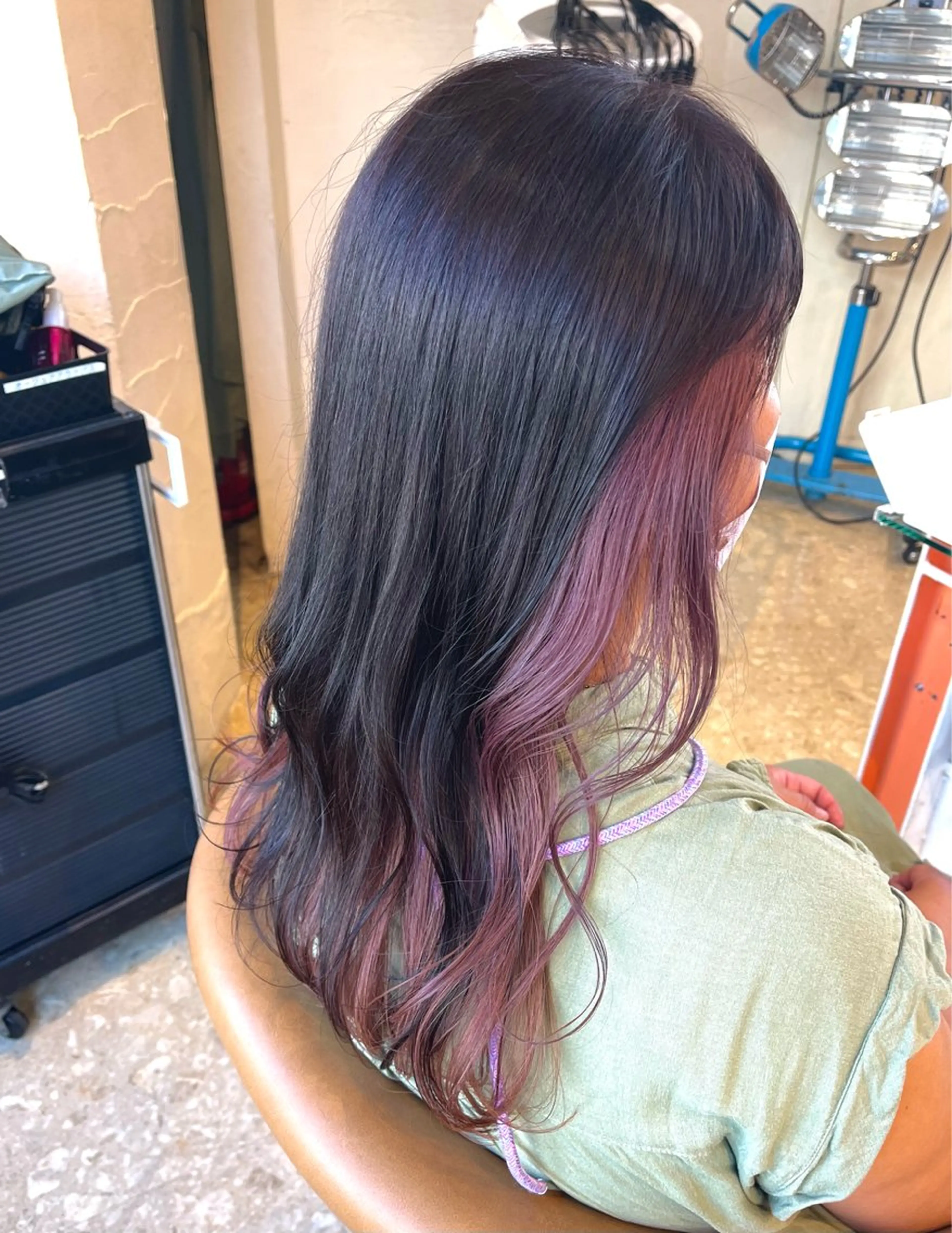 💖イヤリングカラーorインナーカラーのみ(ブリーチ込)💖の写真