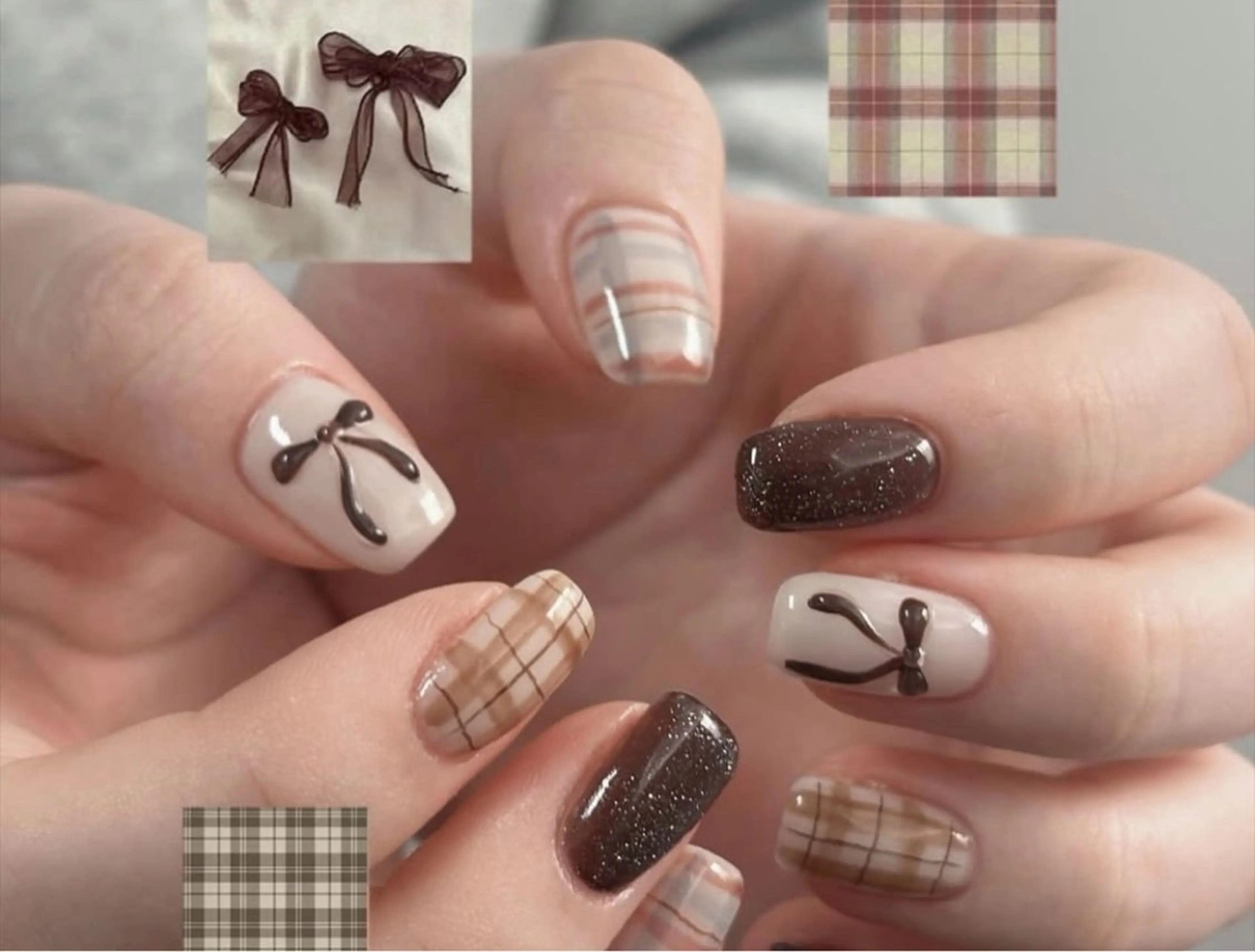 ネイル 韓国ネイル 持ち込み ニュアンスネイル ネイルチップ 冬ネイル LISA ANA.CHUOのネイルデザイン