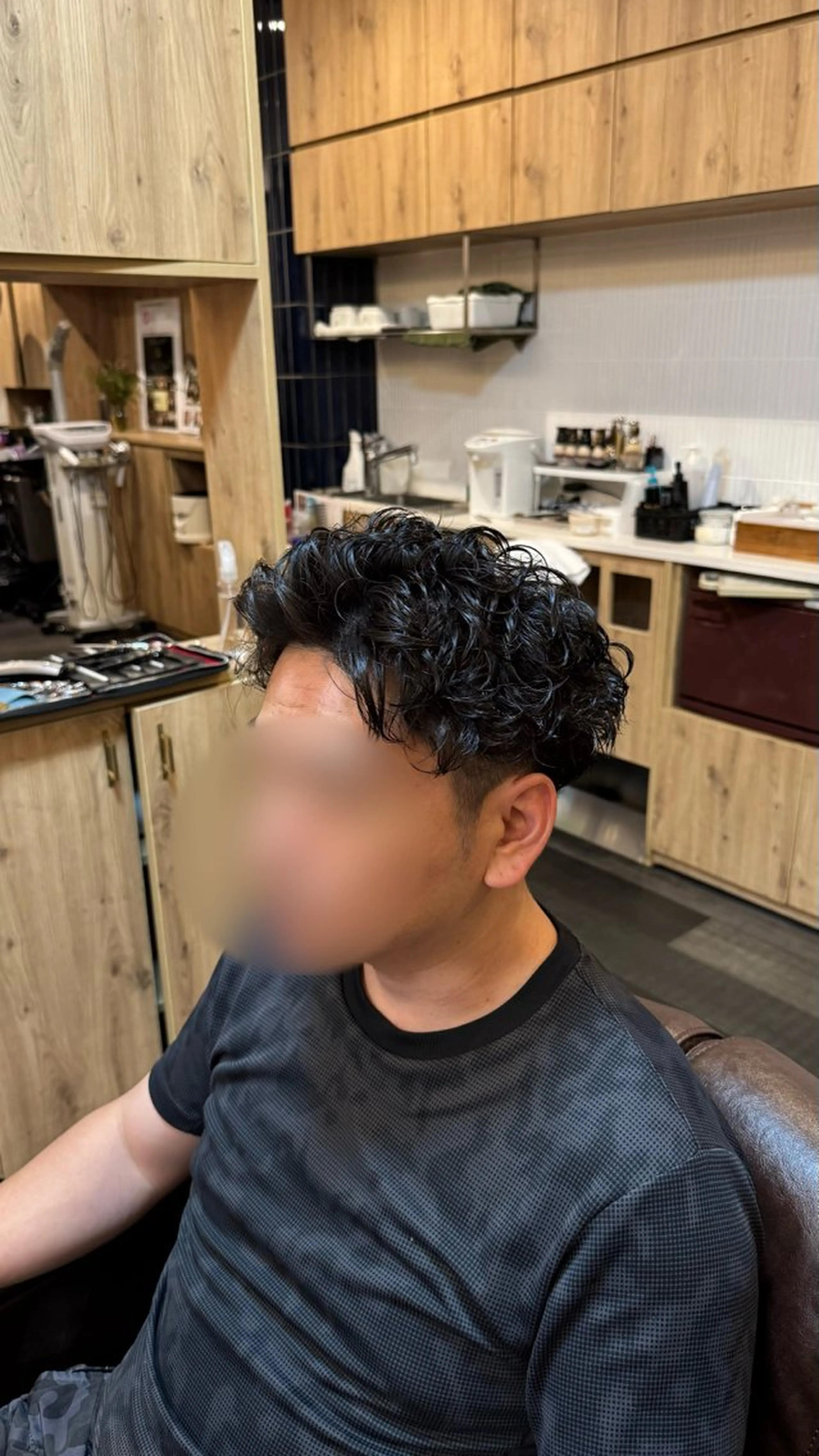 ショート パーマ 💈菊地 隆斗💈のヘアスタイル