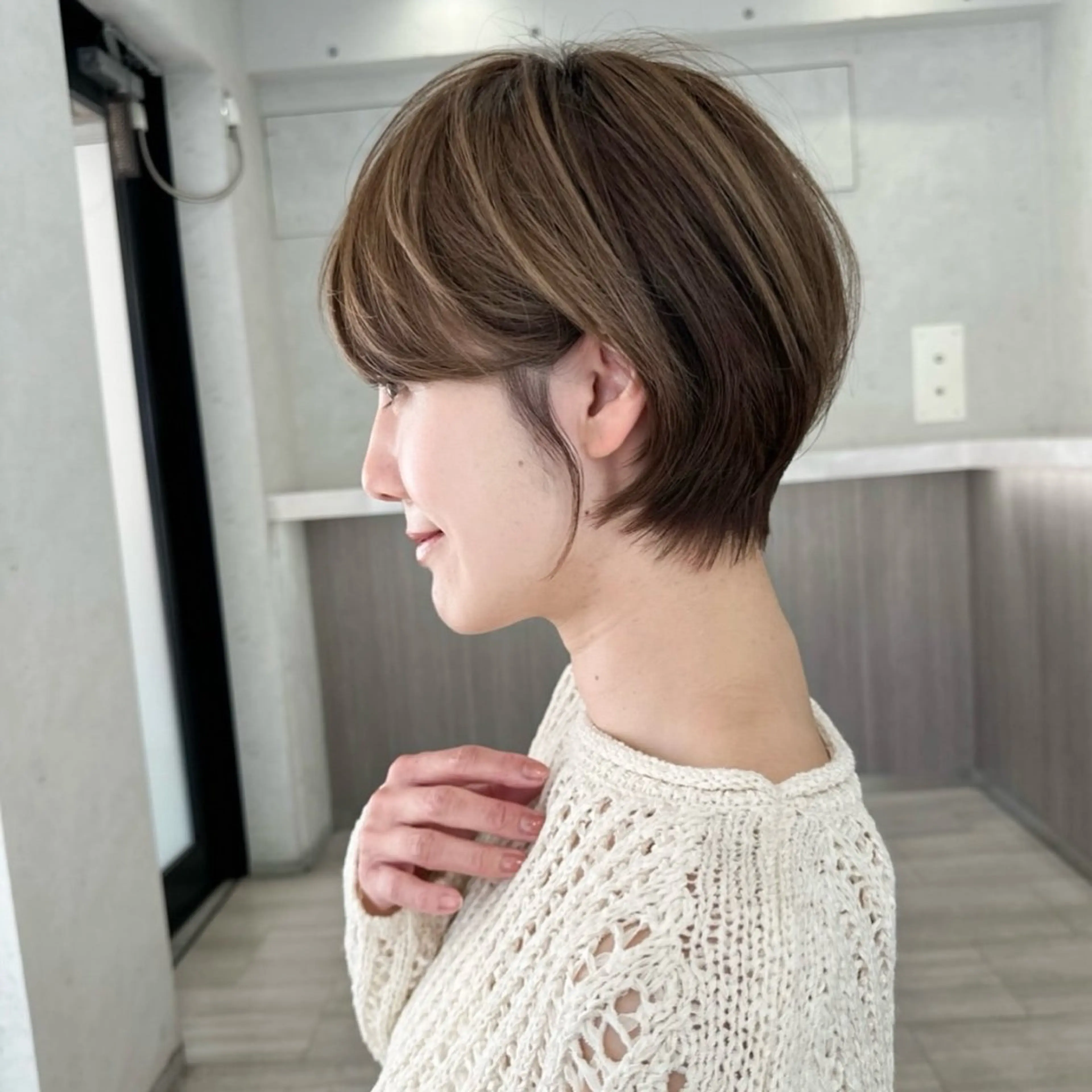 ショート 艶カラー/ヘアセット 着付け　ふうか　渋谷のヘアスタイル