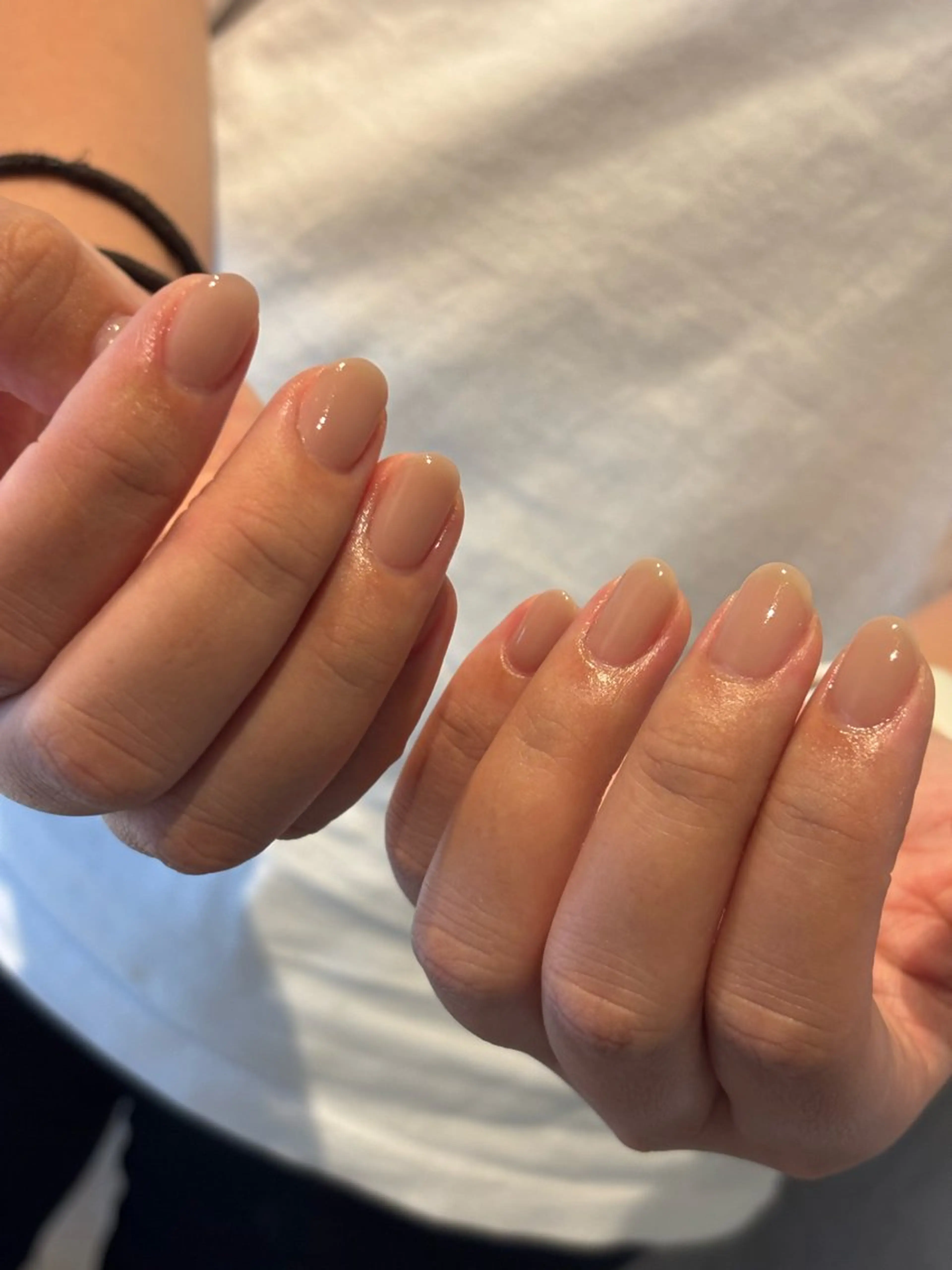 ネイル オフィスネイル ワンカラーネイル シンプルネイル Umi Nail /Akariのネイルデザイン