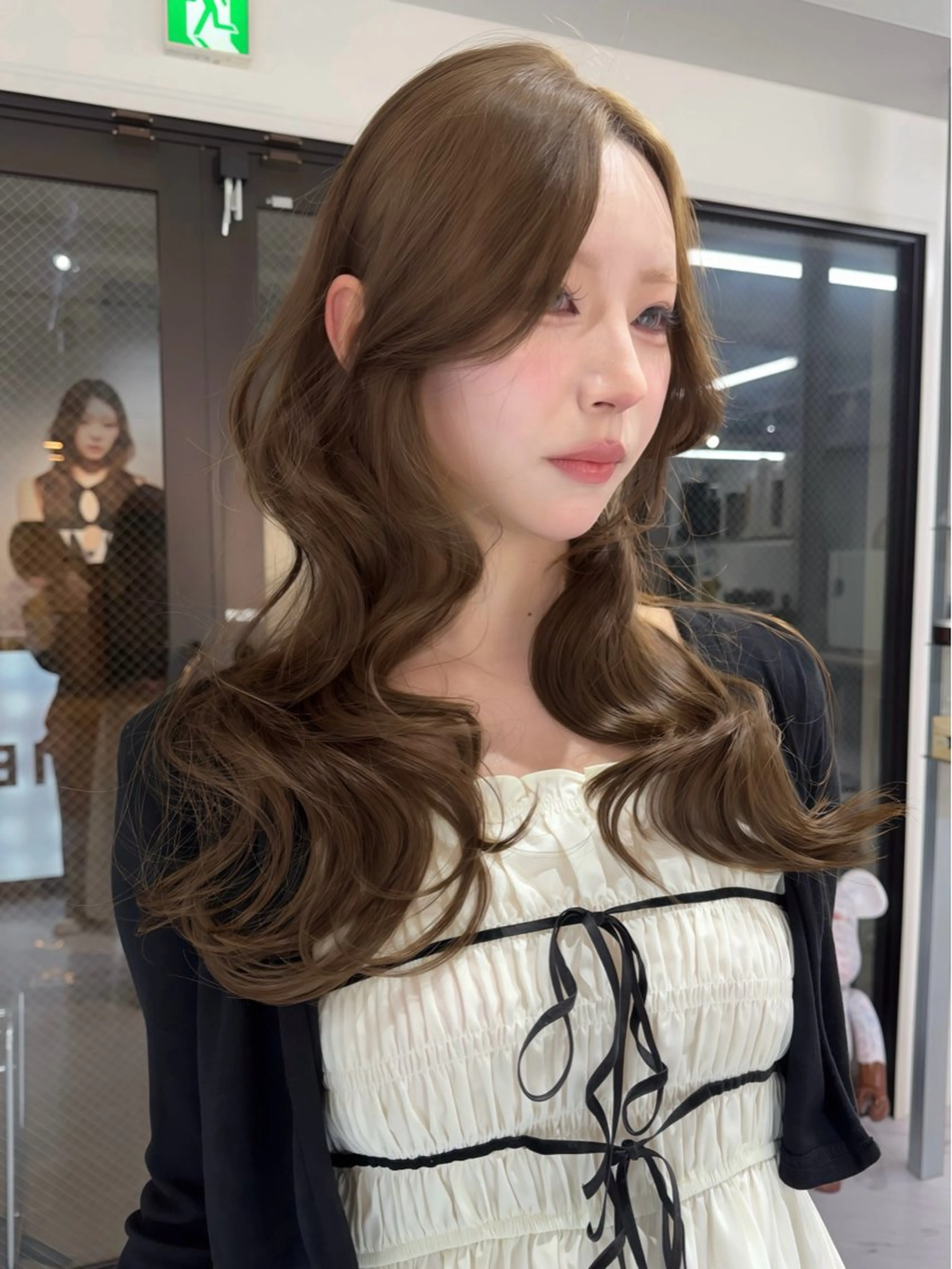 ロング カラー カット ヘアカラー トリートメント ヘアセット Rita/髪質改善 /透明感カラーのヘアスタイル
