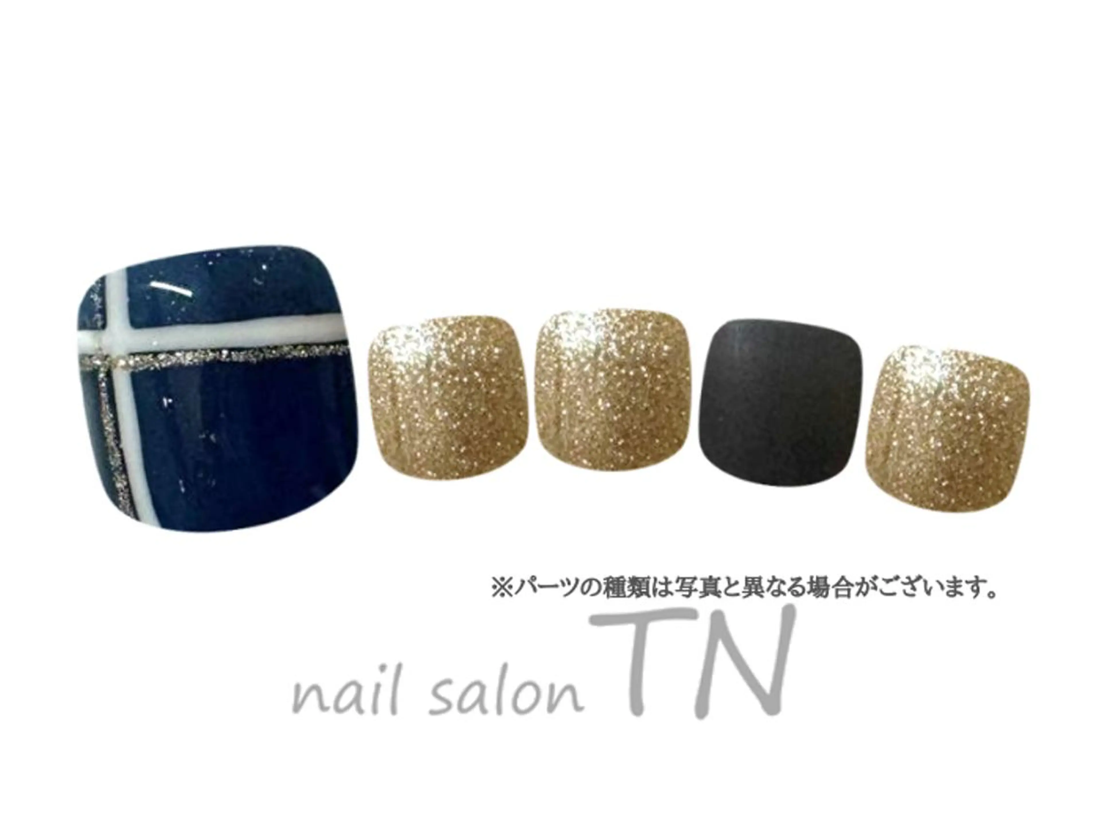 ネイル フットネイル 中島 実穂のネイルデザイン