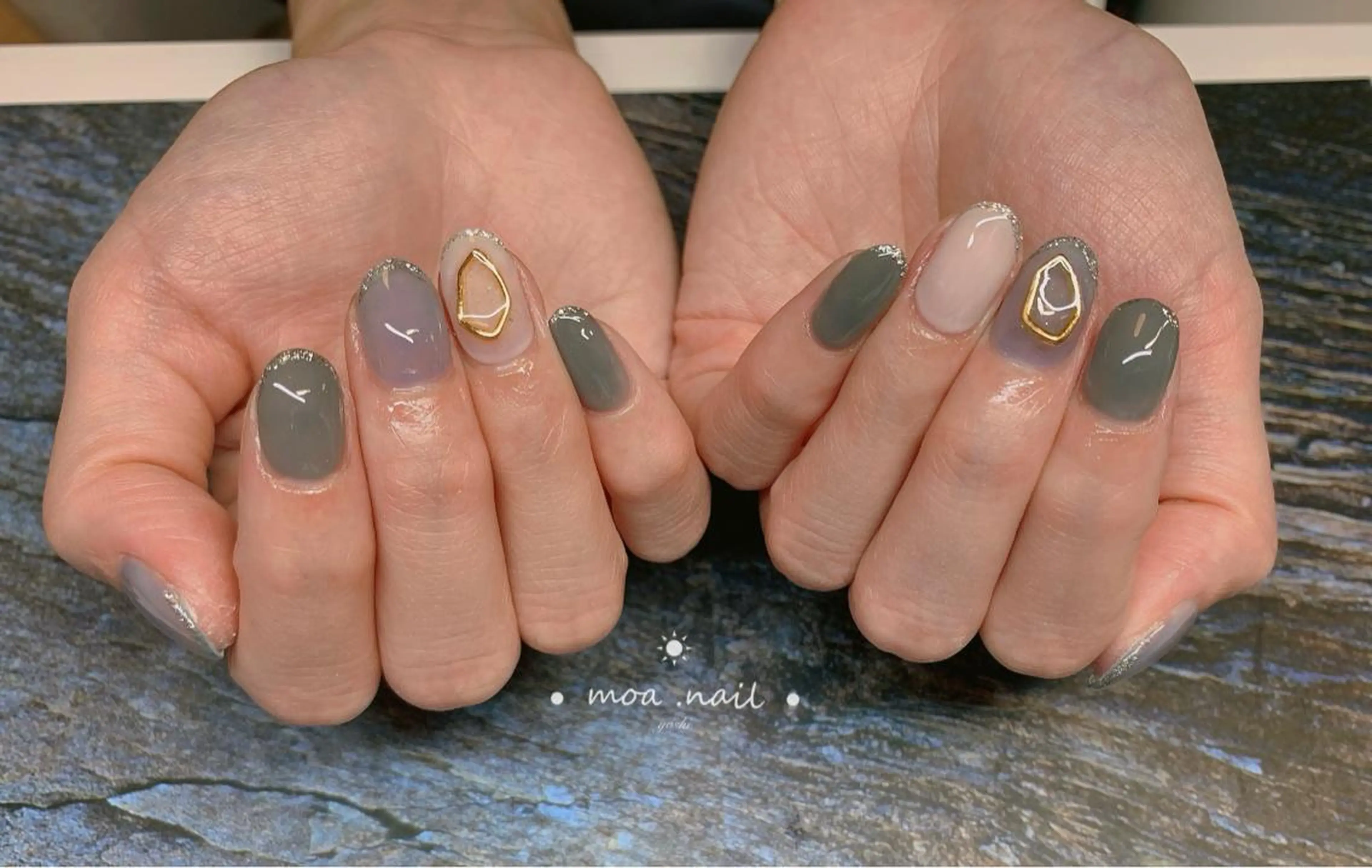 ネイル シンプルネイル MoaNail🫶 Yoshiのネイルデザイン