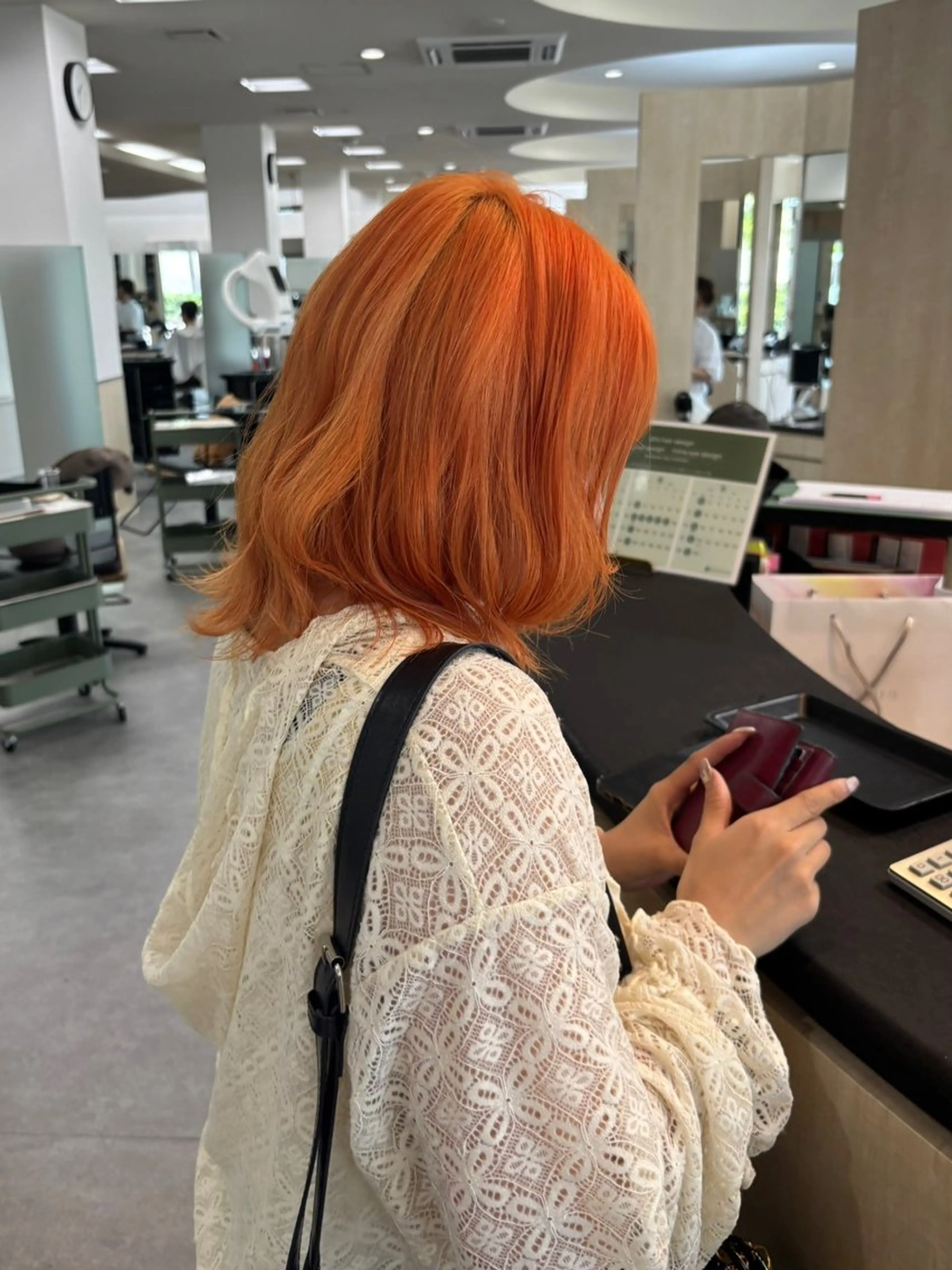 カラー 抜け感ヘア໒꒱ブリー チ໒꒱chihanaのヘアスタイル