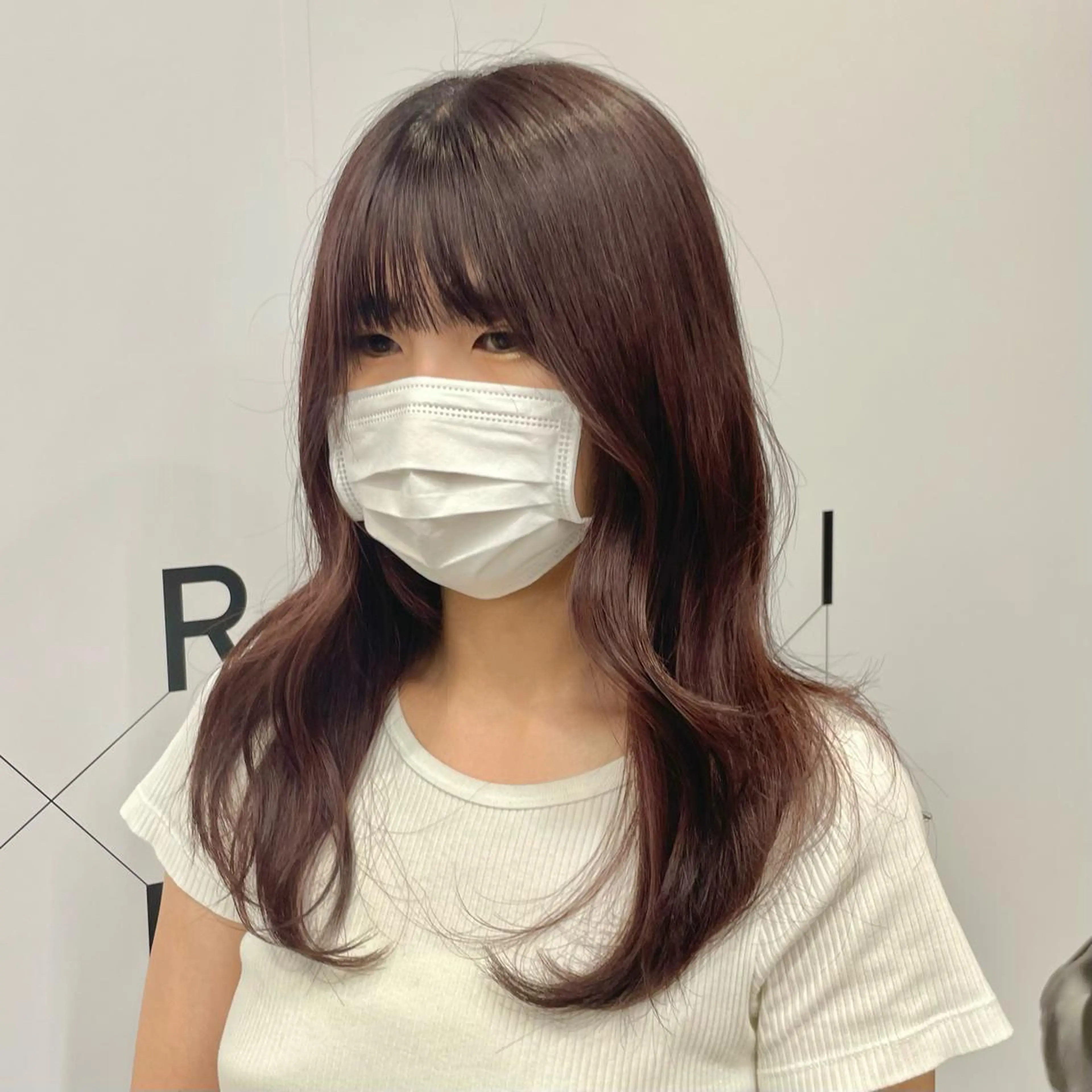 ロング カラー ブラウンカラー ラベンダーカラー ピンクカラー ピンクブラウン 新宿/顔周りカット/ レイヤー/がっきーのヘアスタイル