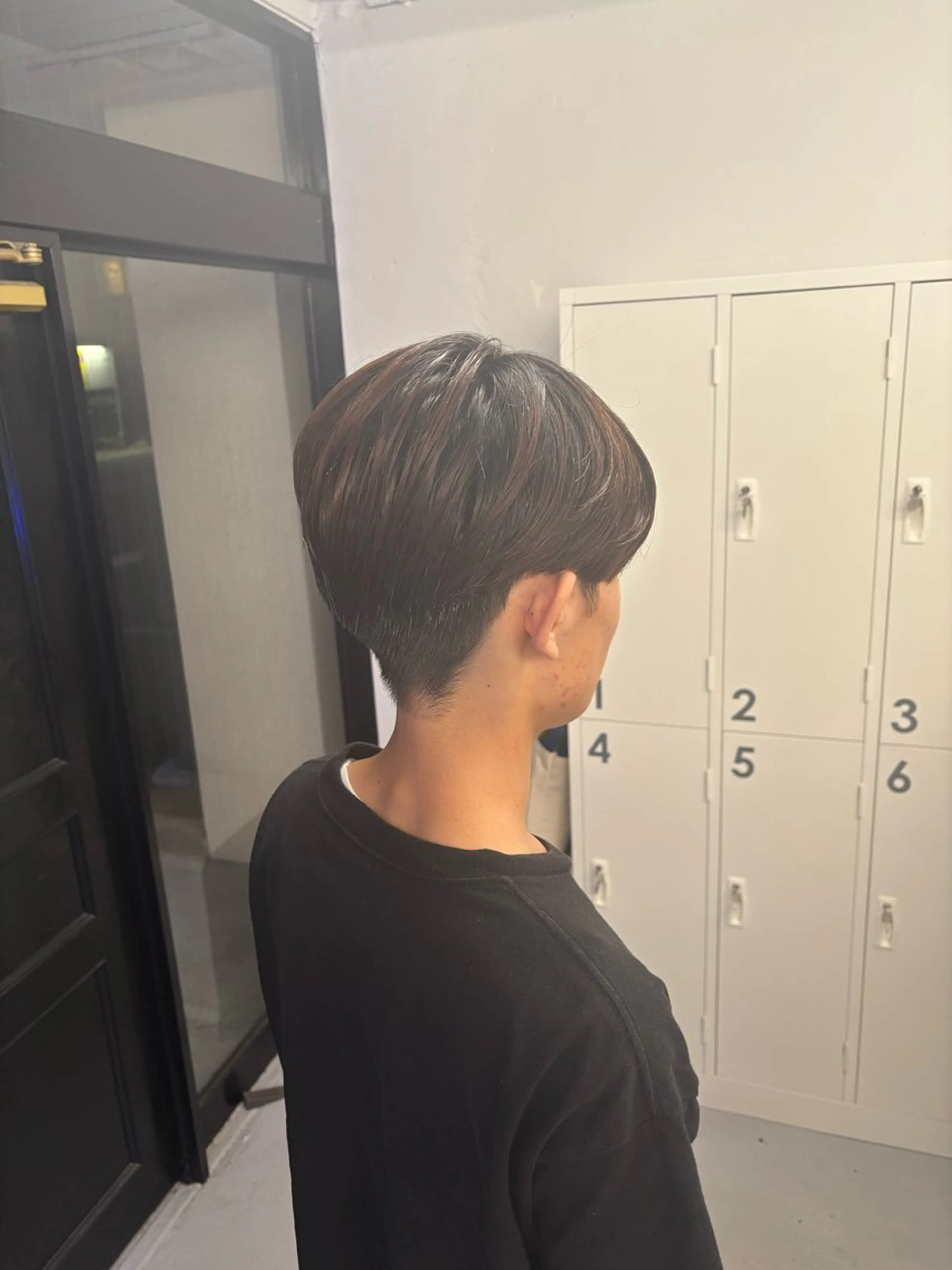 ショート メンズ マッシュ カネコ ノノカのヘアスタイル