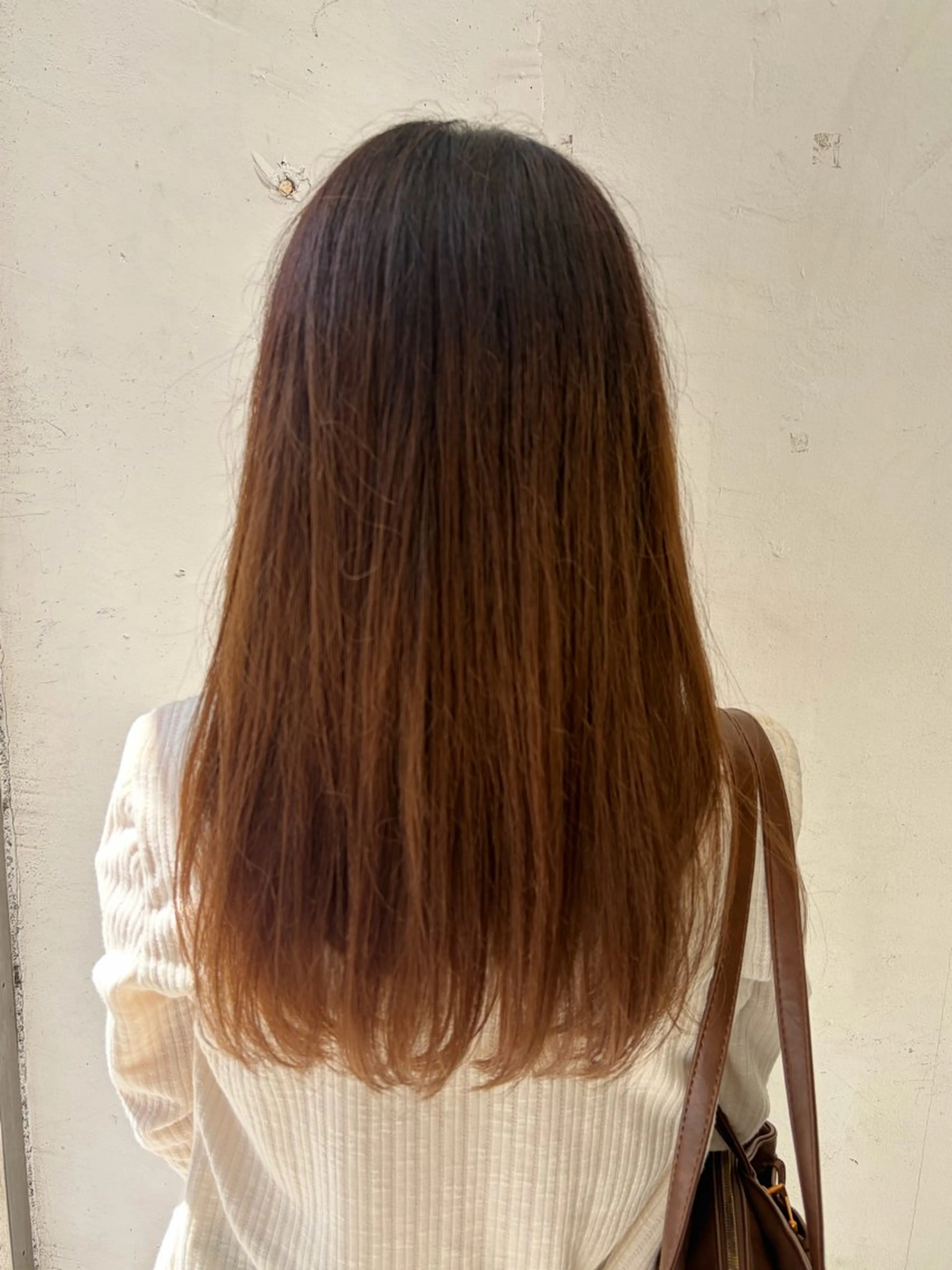 セミロング ゆ あのヘアスタイル