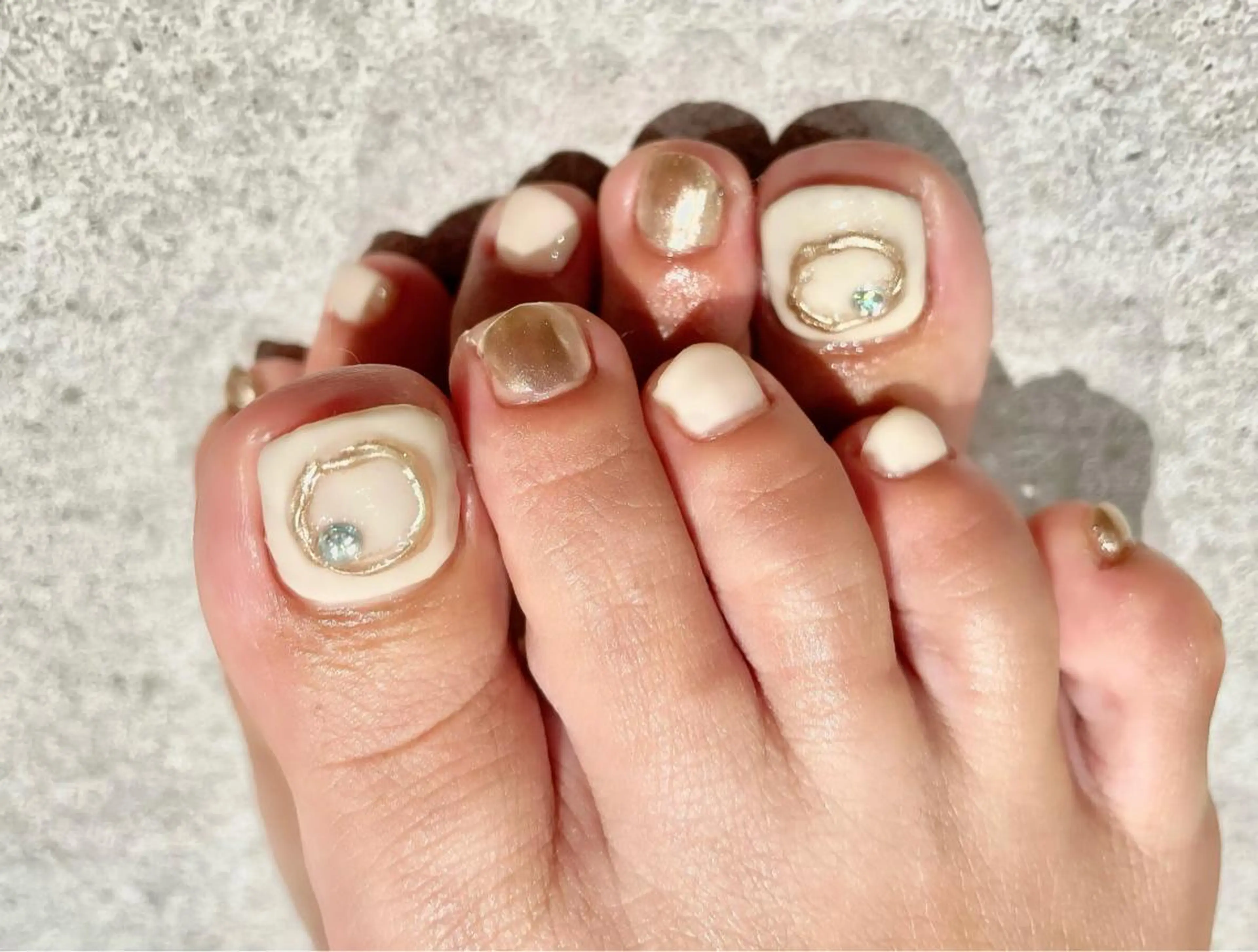 ネイル フットネイル ROCCO nailのネイルデザイン