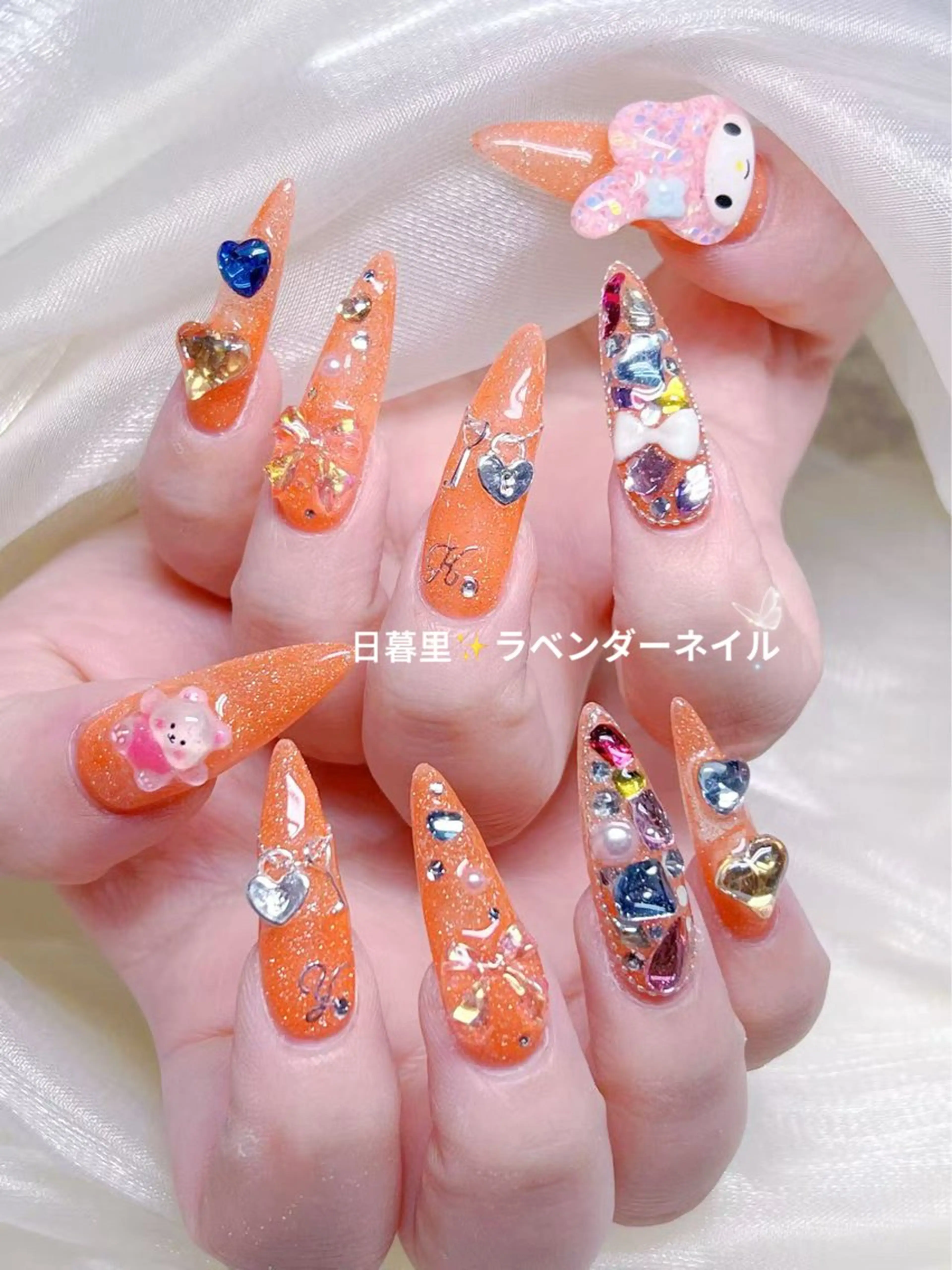 ネイル 日暮里2 lavenderのネイルデザイン