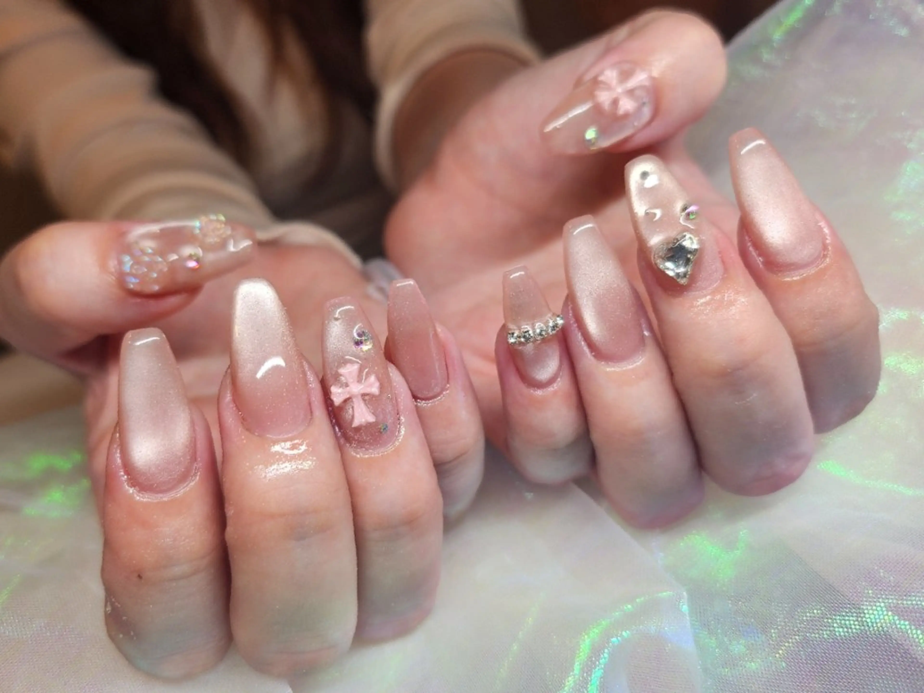 ネイル ハンドネイル 💜bora .のネイルデザイン