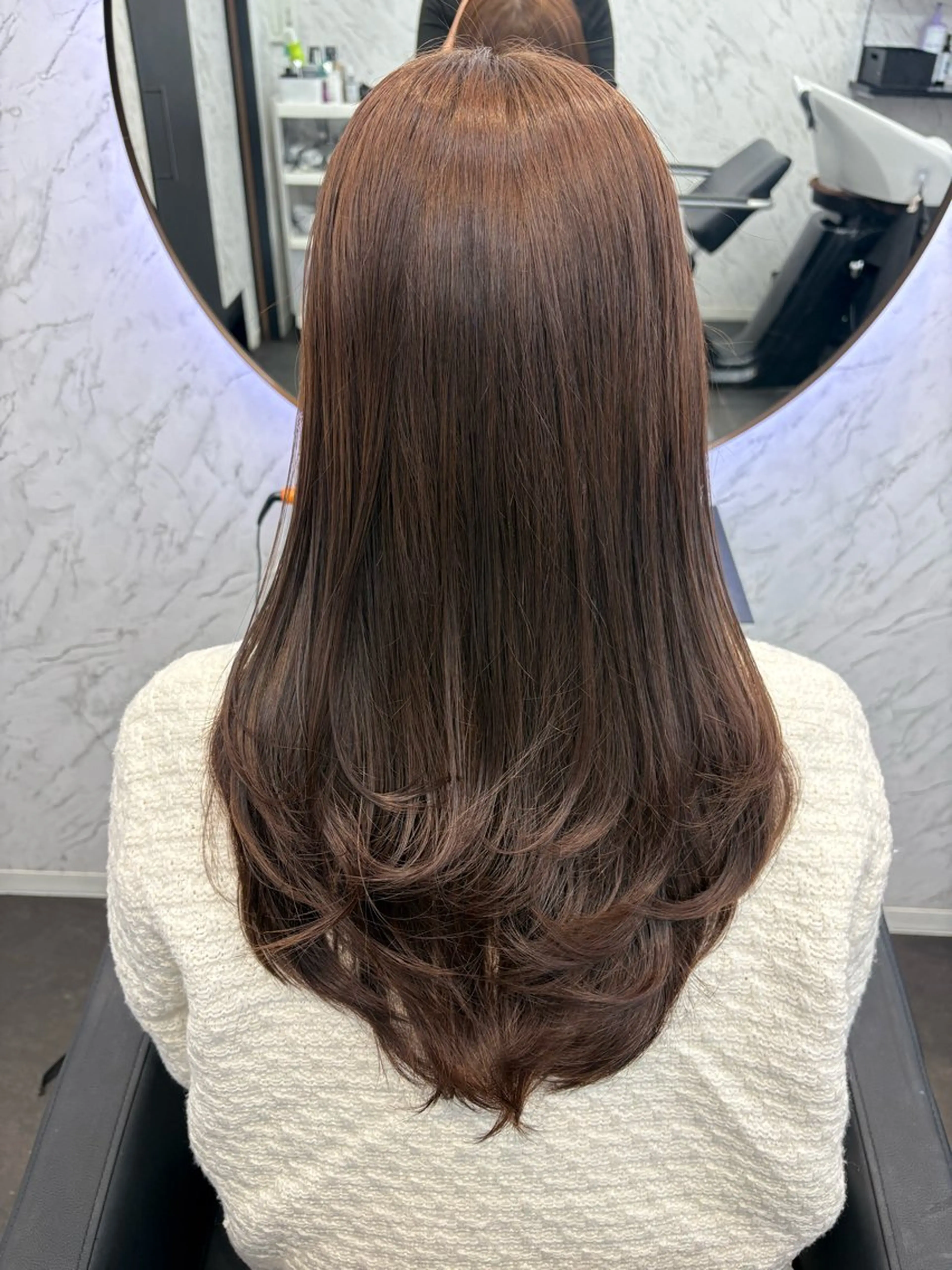 カット 韓国風ヘア🎀🩶 /♡𝓝𝓸𝓪♡のヘアスタイル