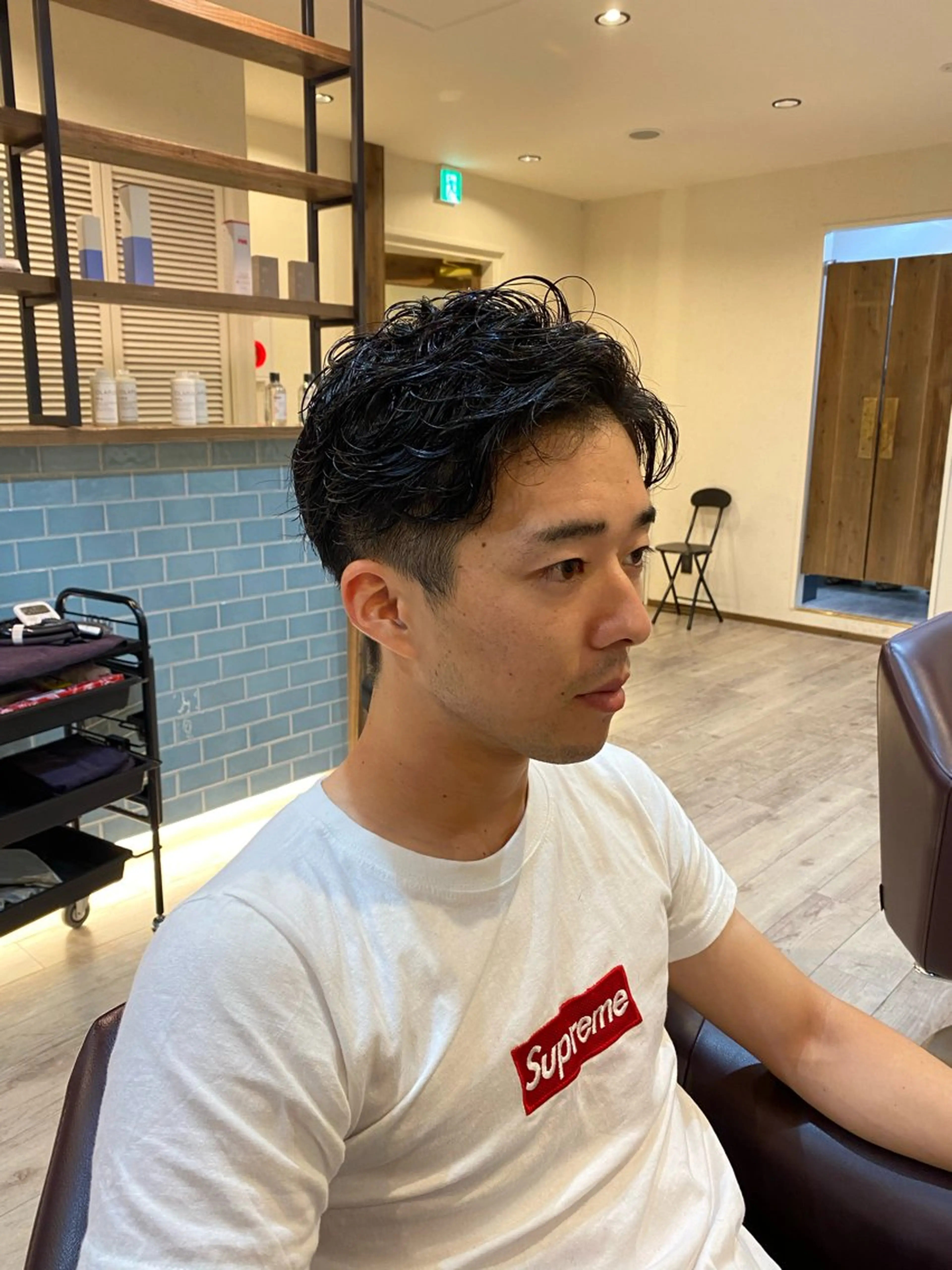 ショート パーマ メンズ メンズパーマ 🍑 モモカ🍑のヘアスタイル