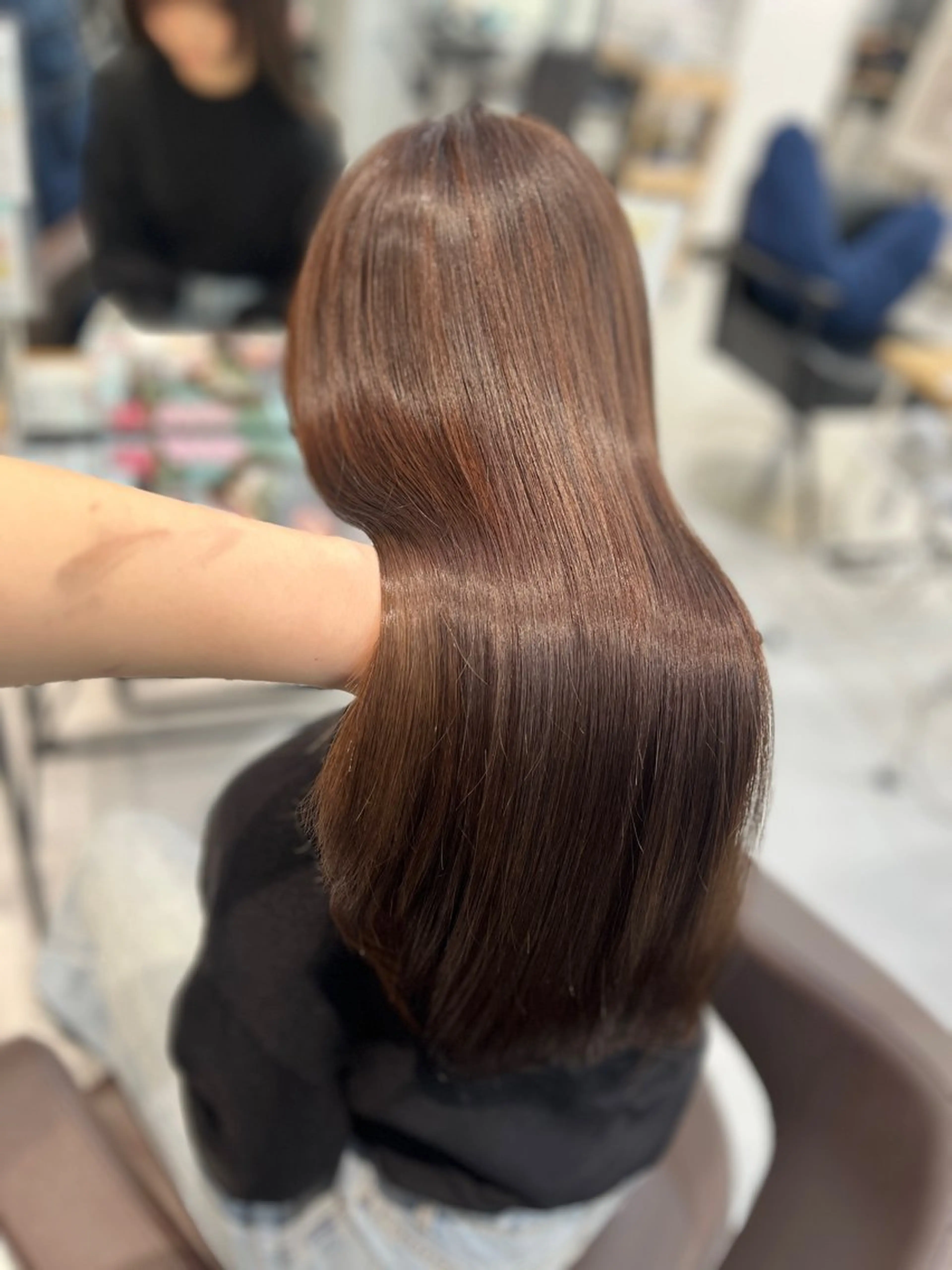 ロング カット ヘアカラー トリートメント 🫧伊東　美優🫧 レイヤーカット⭐︎のヘアスタイル