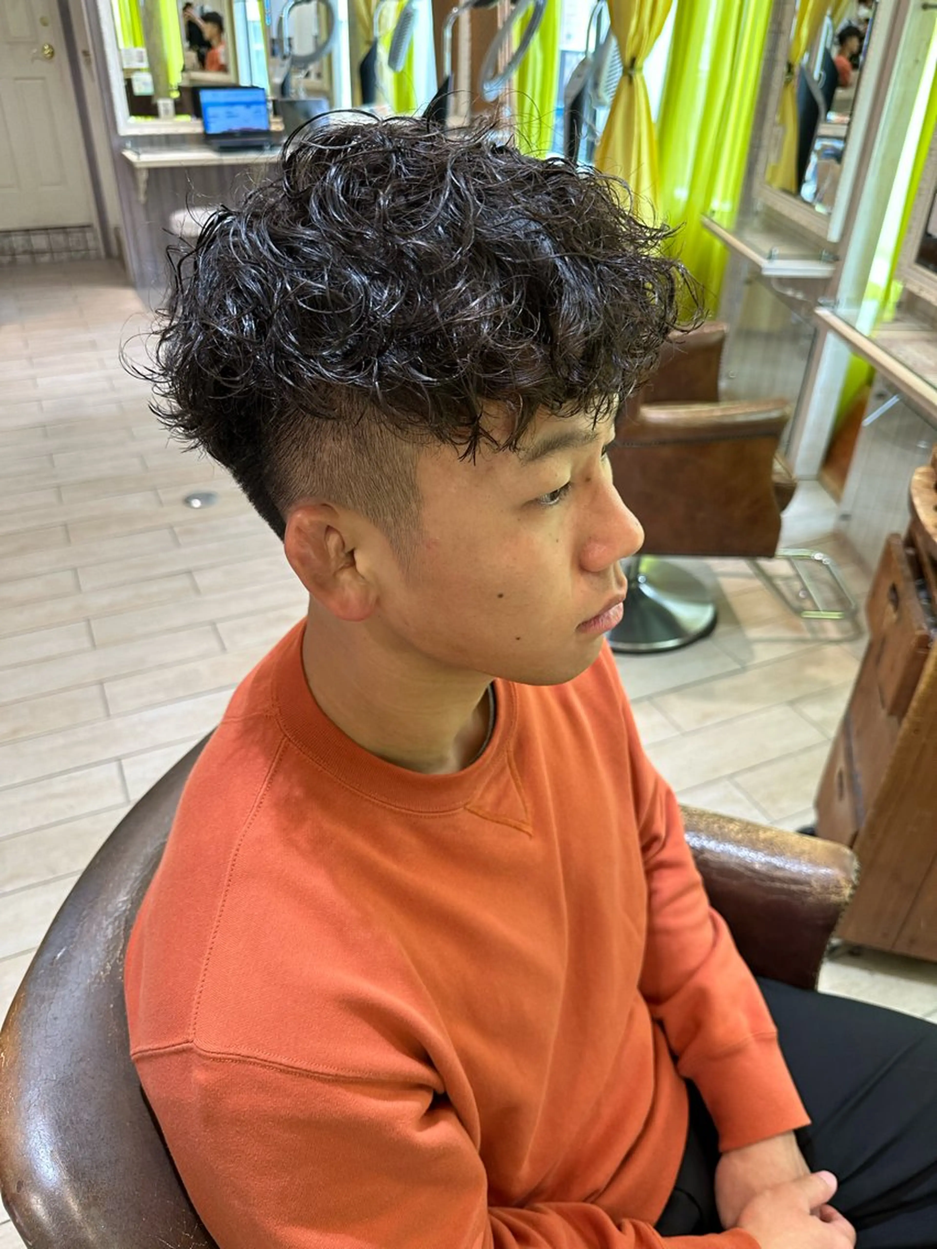 パーマ メンズ カット パーマ メンズパーマ特化🔥 ツイスパ/シャドウのヘアスタイル