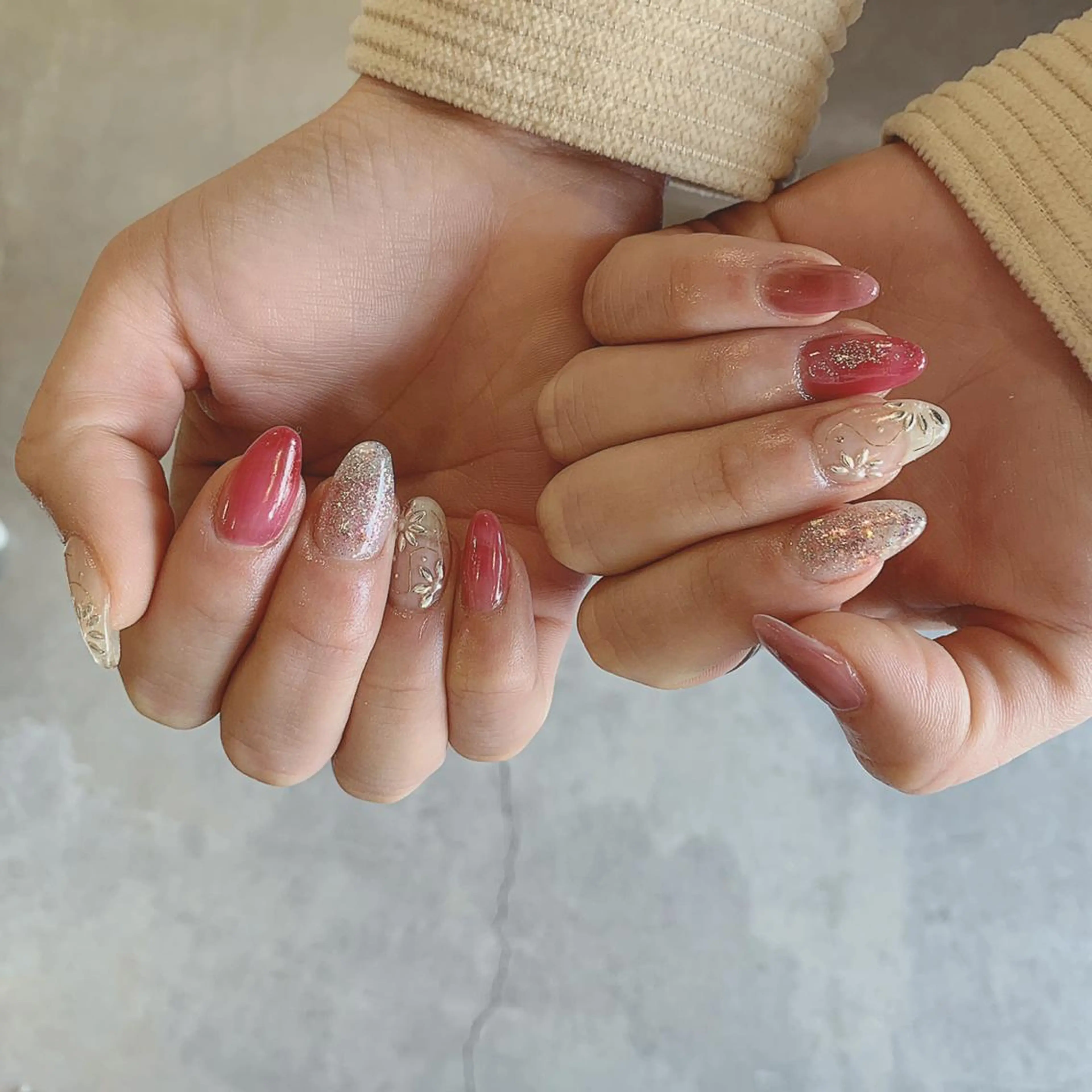 ネイル ハンドネイル にしぐち はるかのネイルデザイン