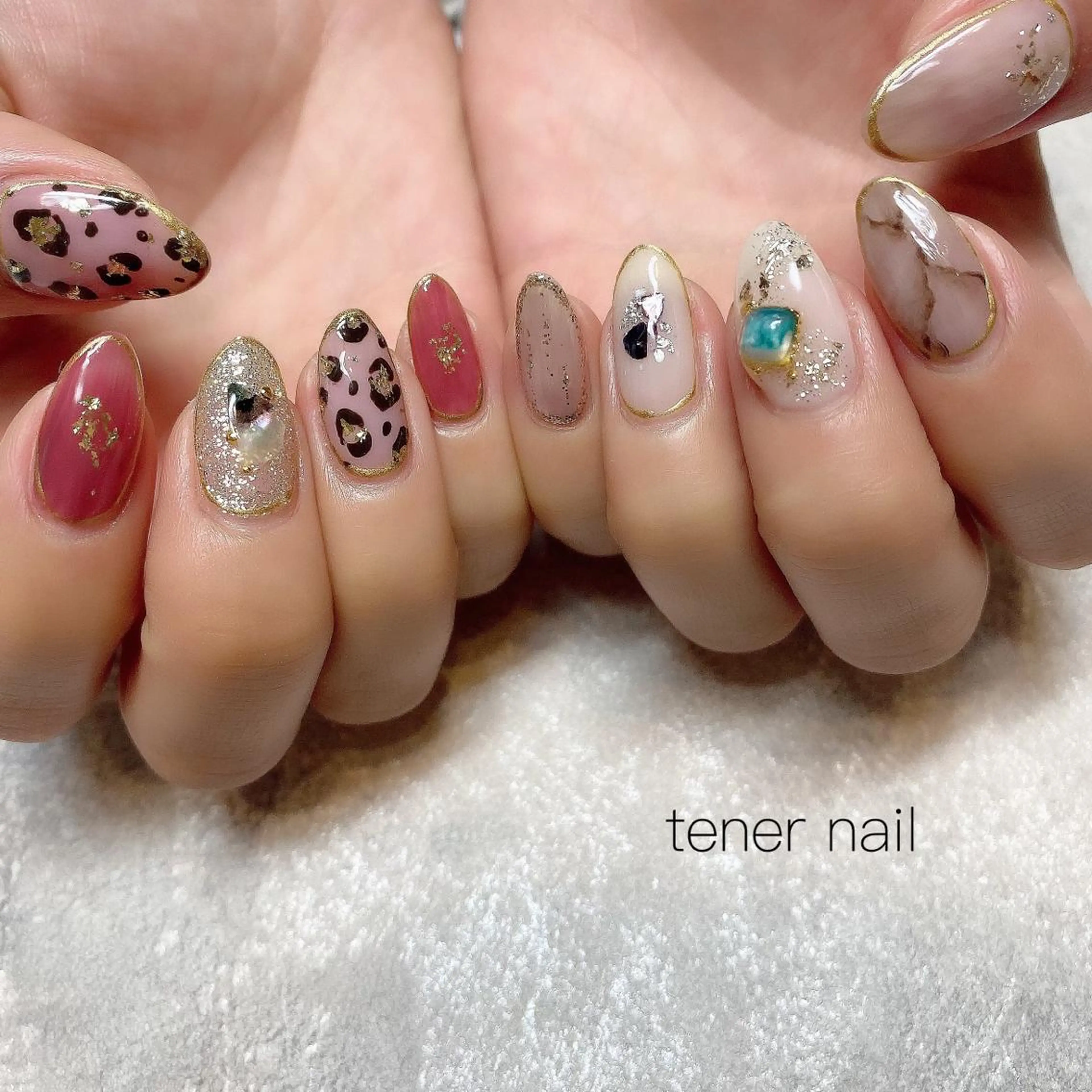 ネイル 持ち込み テネルネイル tener nailのネイルデザイン