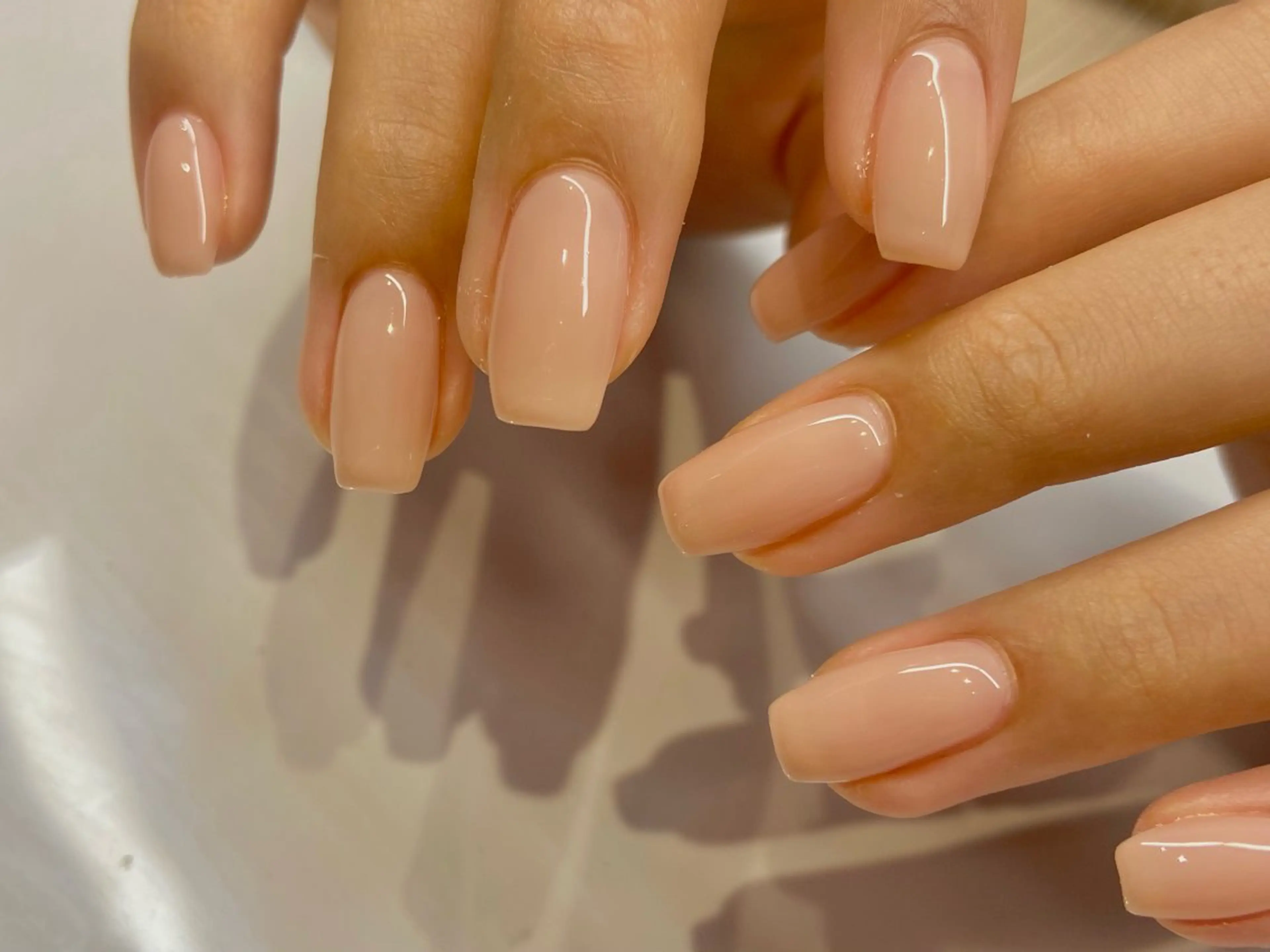 【10本長さだし】ワンカラーorラメグラの写真