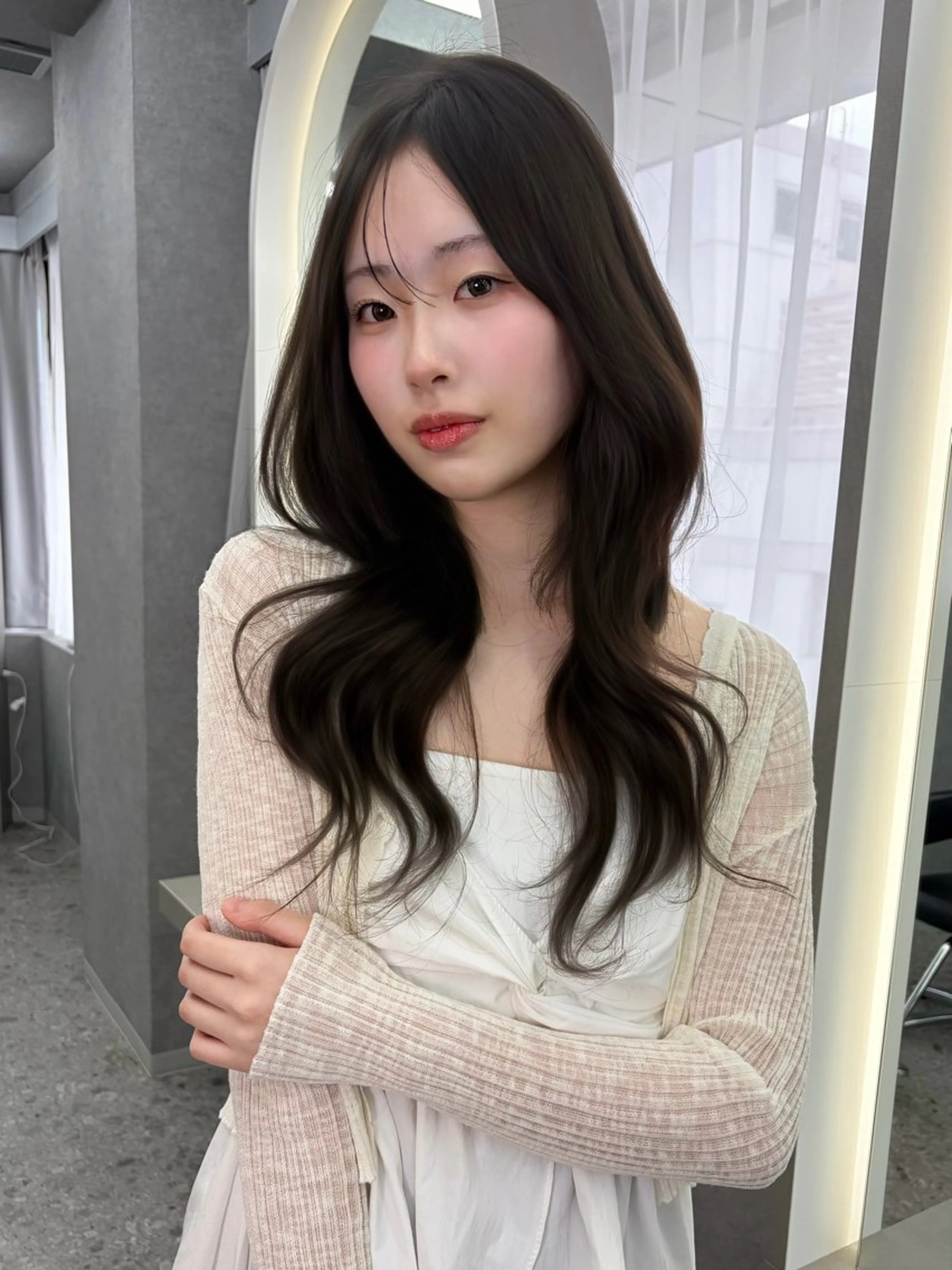 ロング 髙杉 心のヘアスタイル