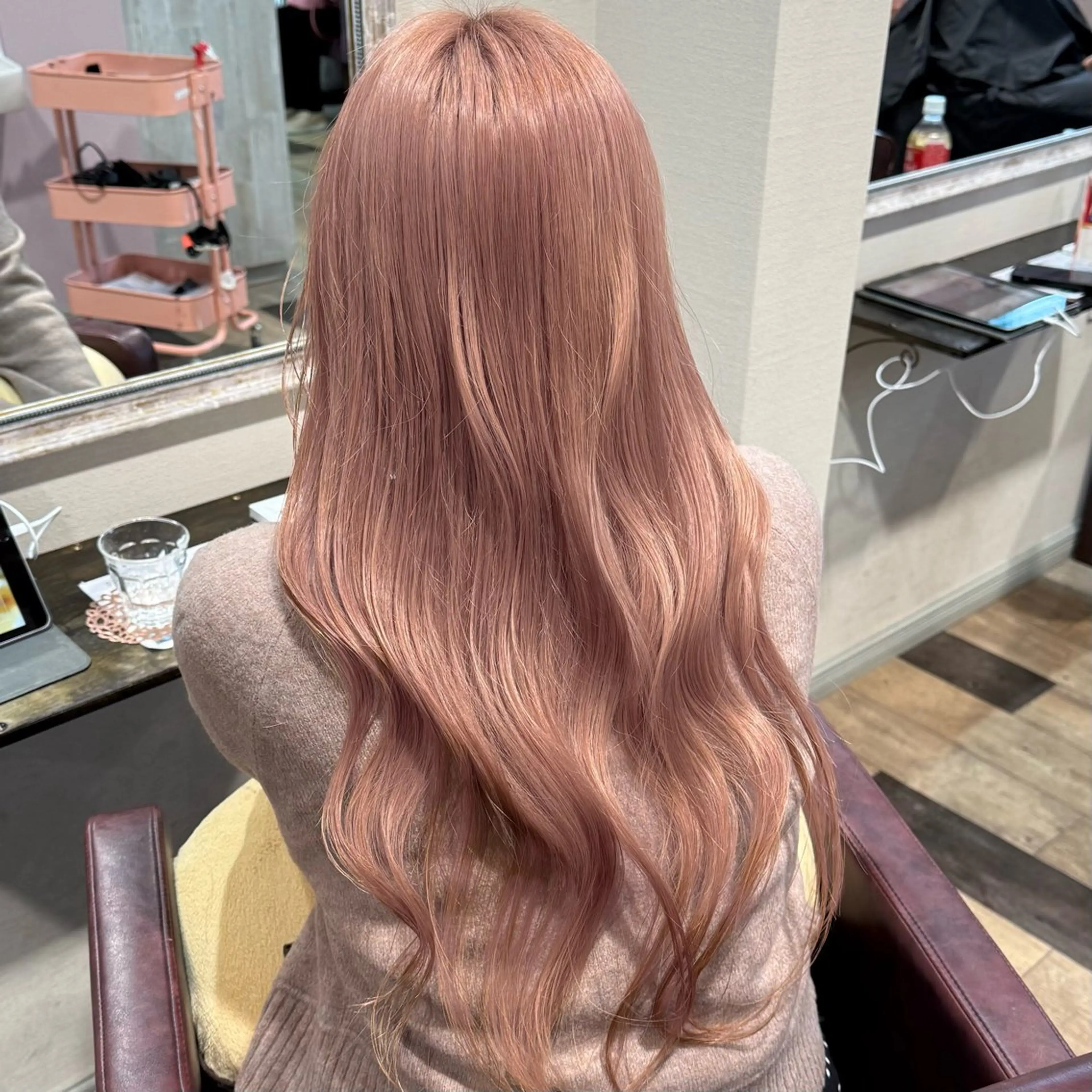 ロング カラー 柔らかいcolor ¦韓国¦🩰マユ🩰のヘアスタイル