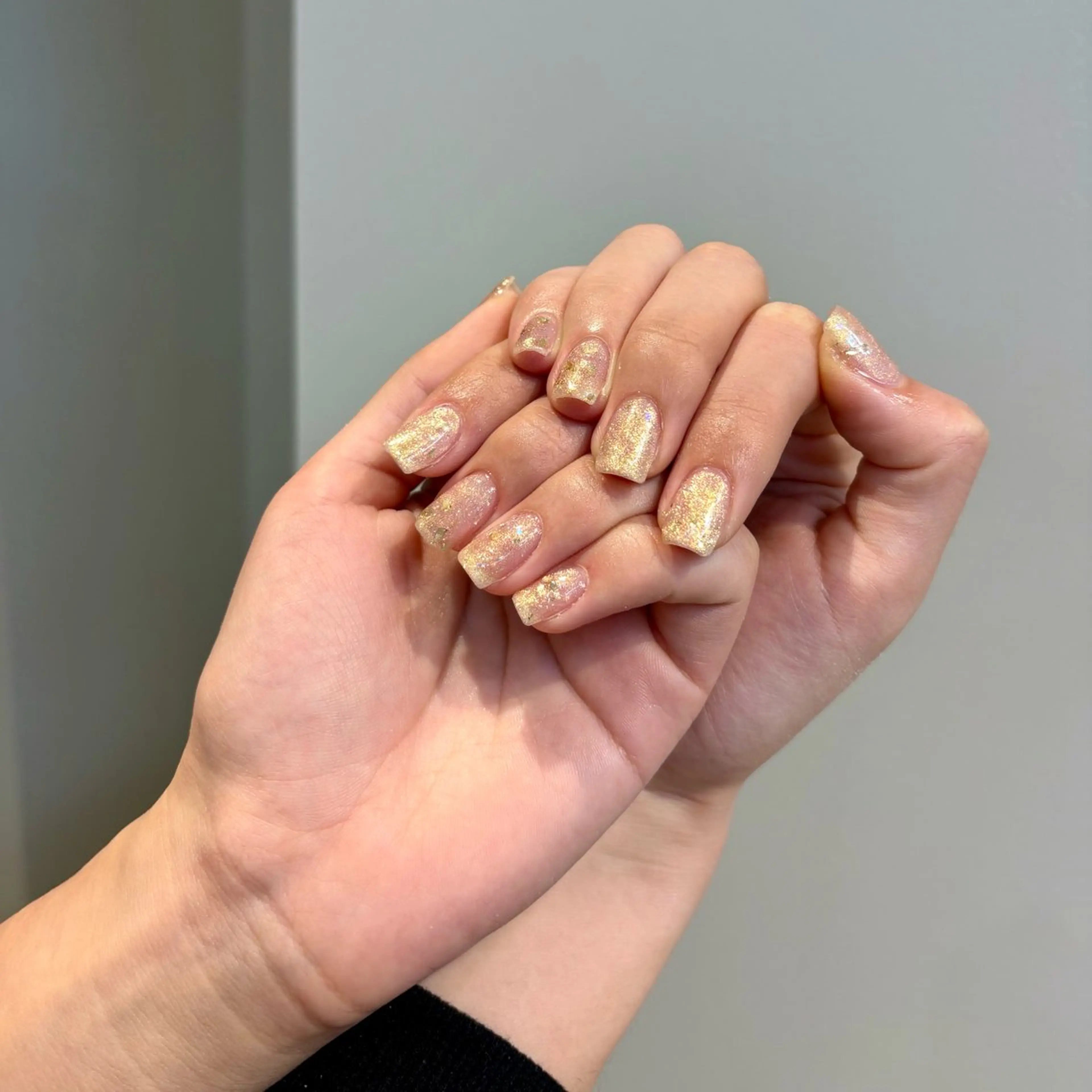 ネイル ラメ(グリッター) △ mayukoのネイルデザイン