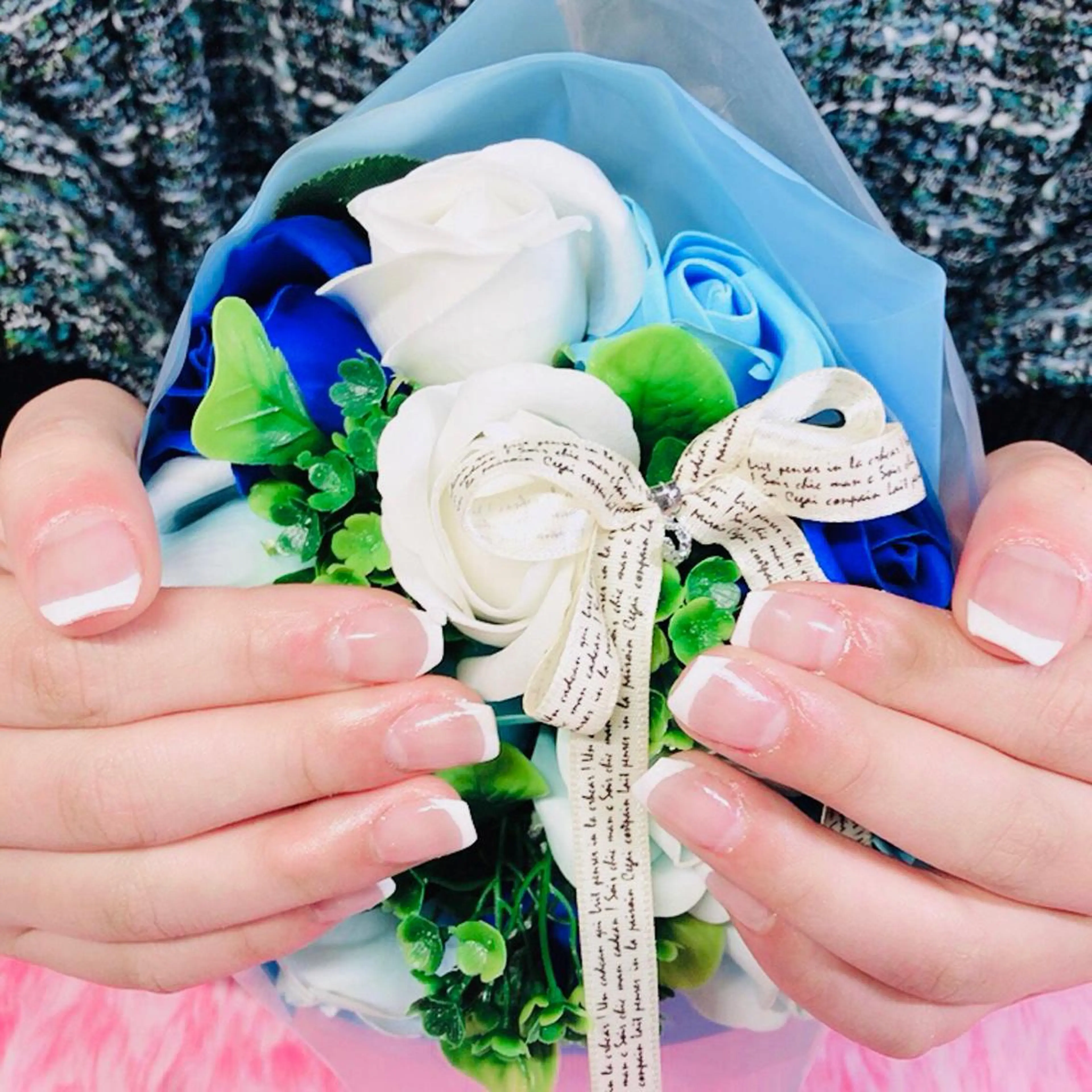 ネイル フレンチネイル 奥園 良恵のネイルデザイン