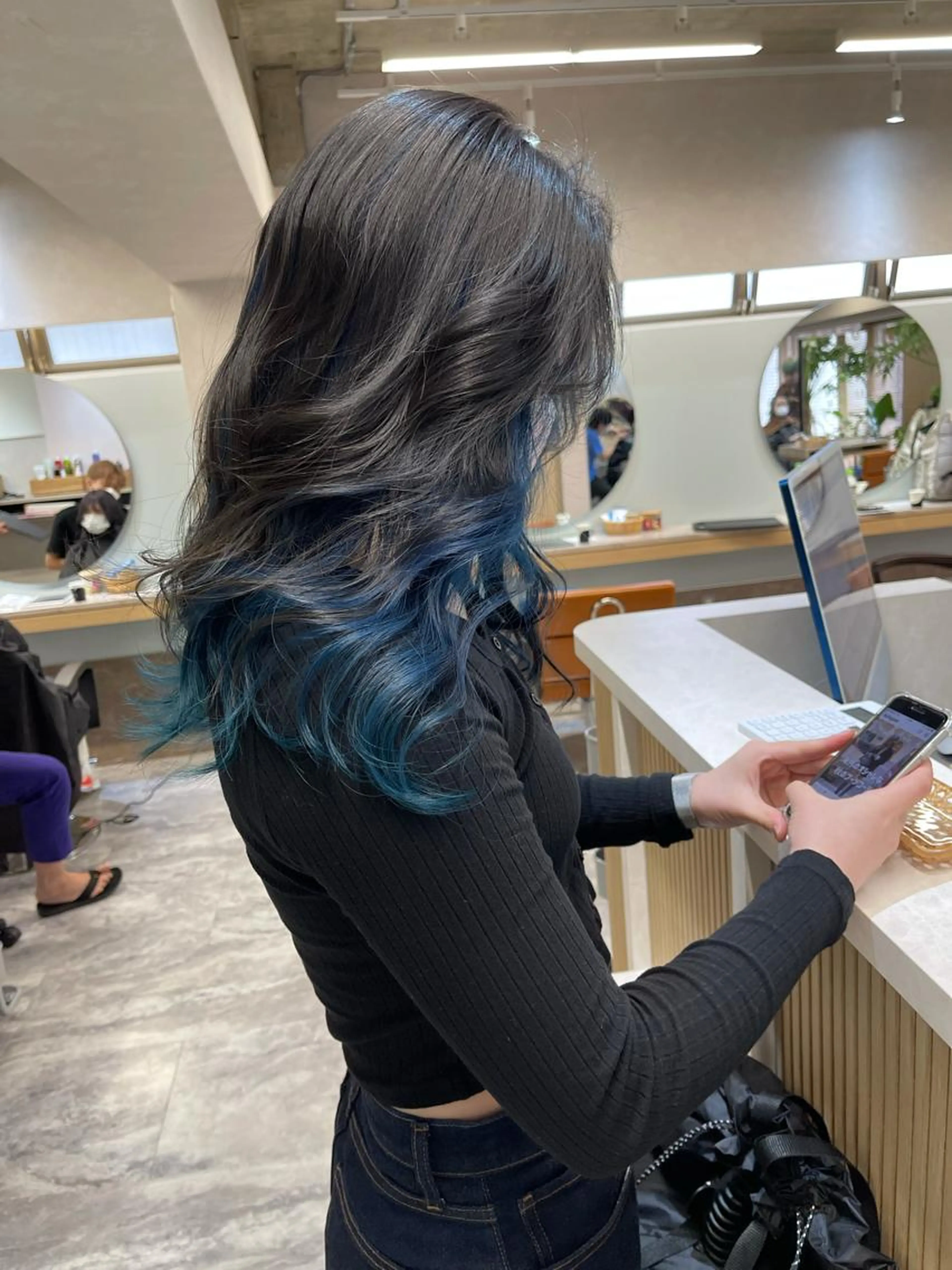 大人気[インナーカラー] 部分ブリーチ＋カラー¥10,000の写真