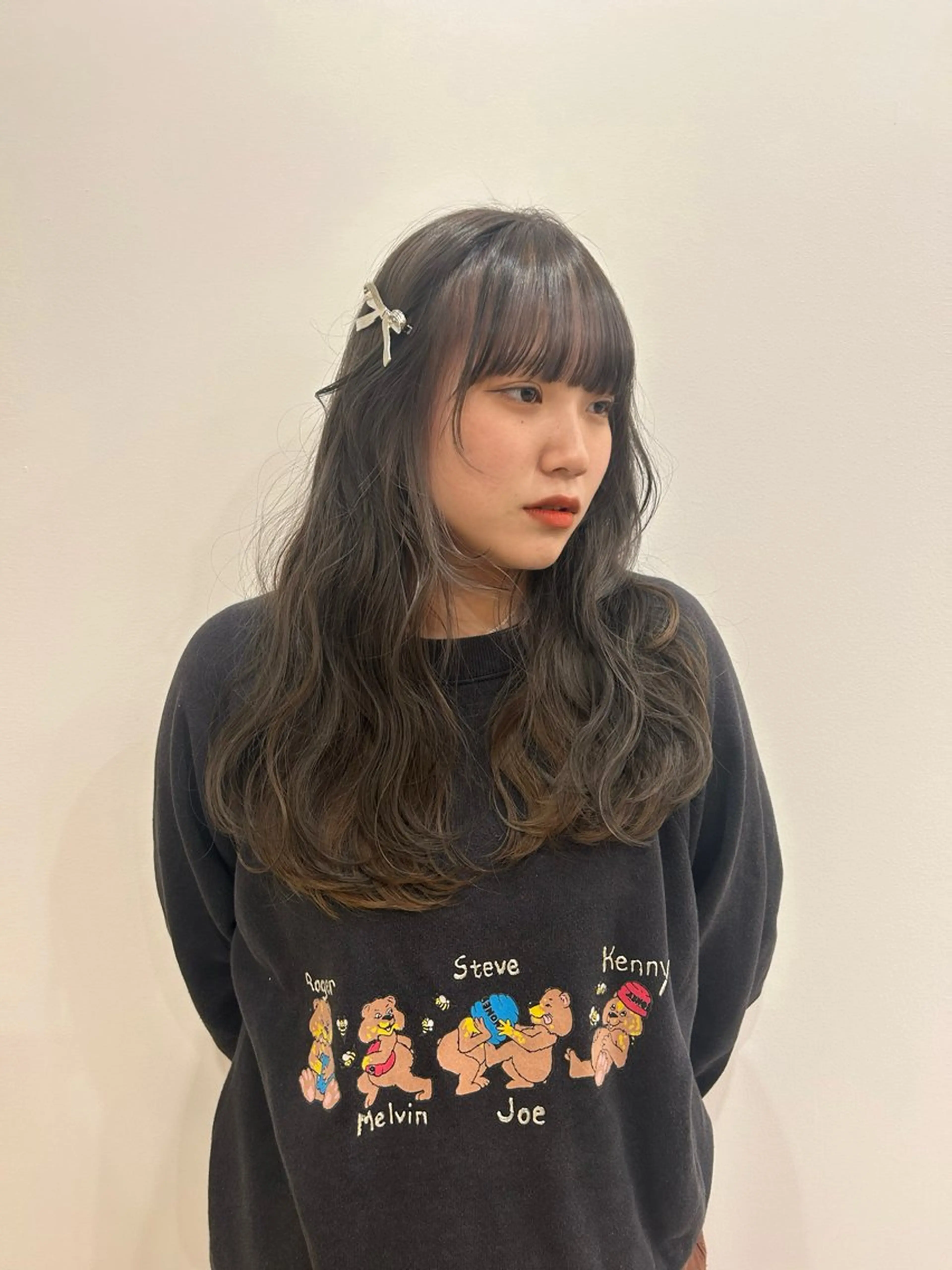 ロング 縮毛矯正 hair&eye🎀 /momoKaのヘアスタイル