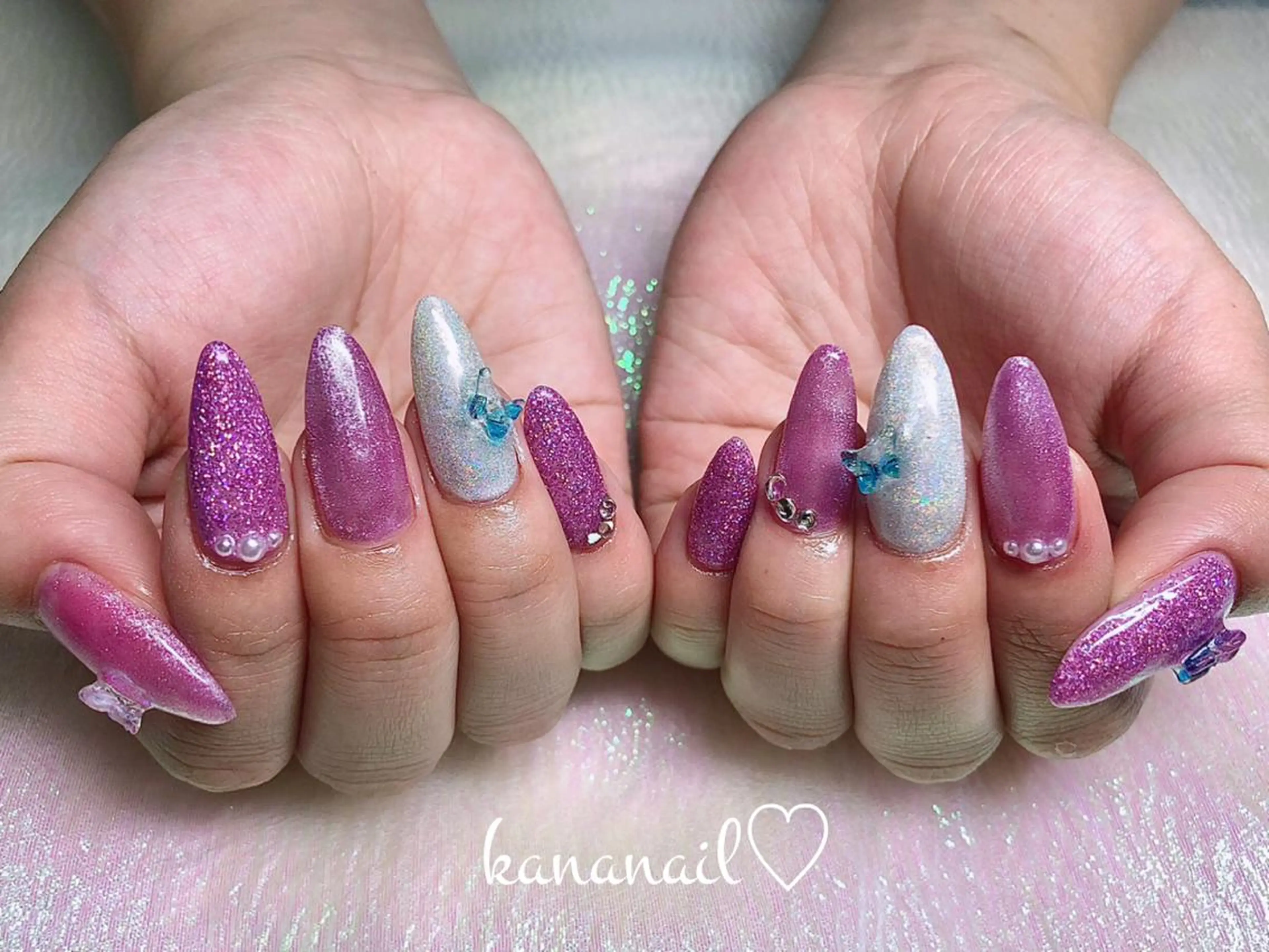 ネイル ミディアムネイル kananail ♡のネイルデザイン
