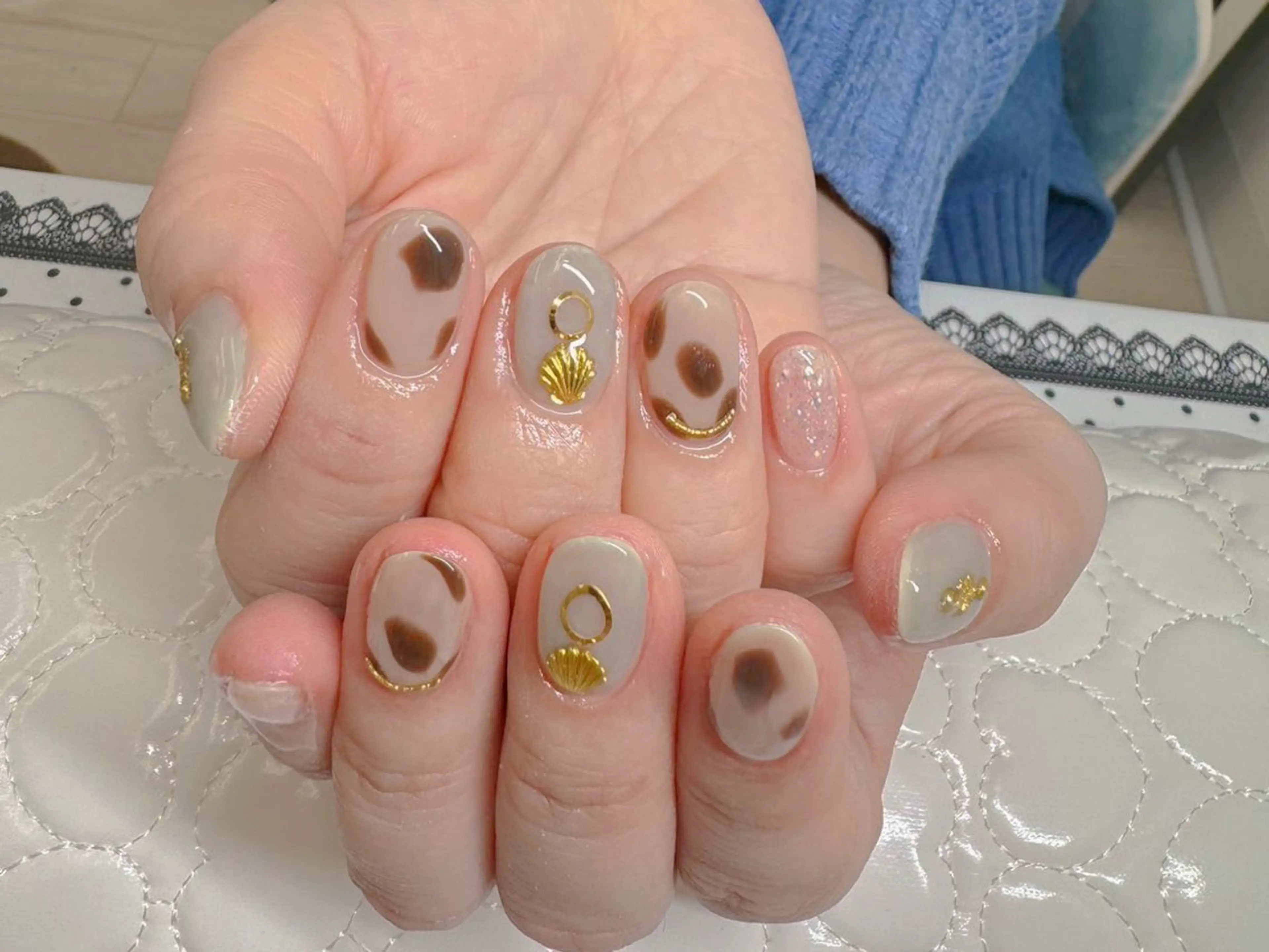 ネイル ハンドネイル ハンドケア OCEAN nail パラジェル　取扱い店のネイルデザイン