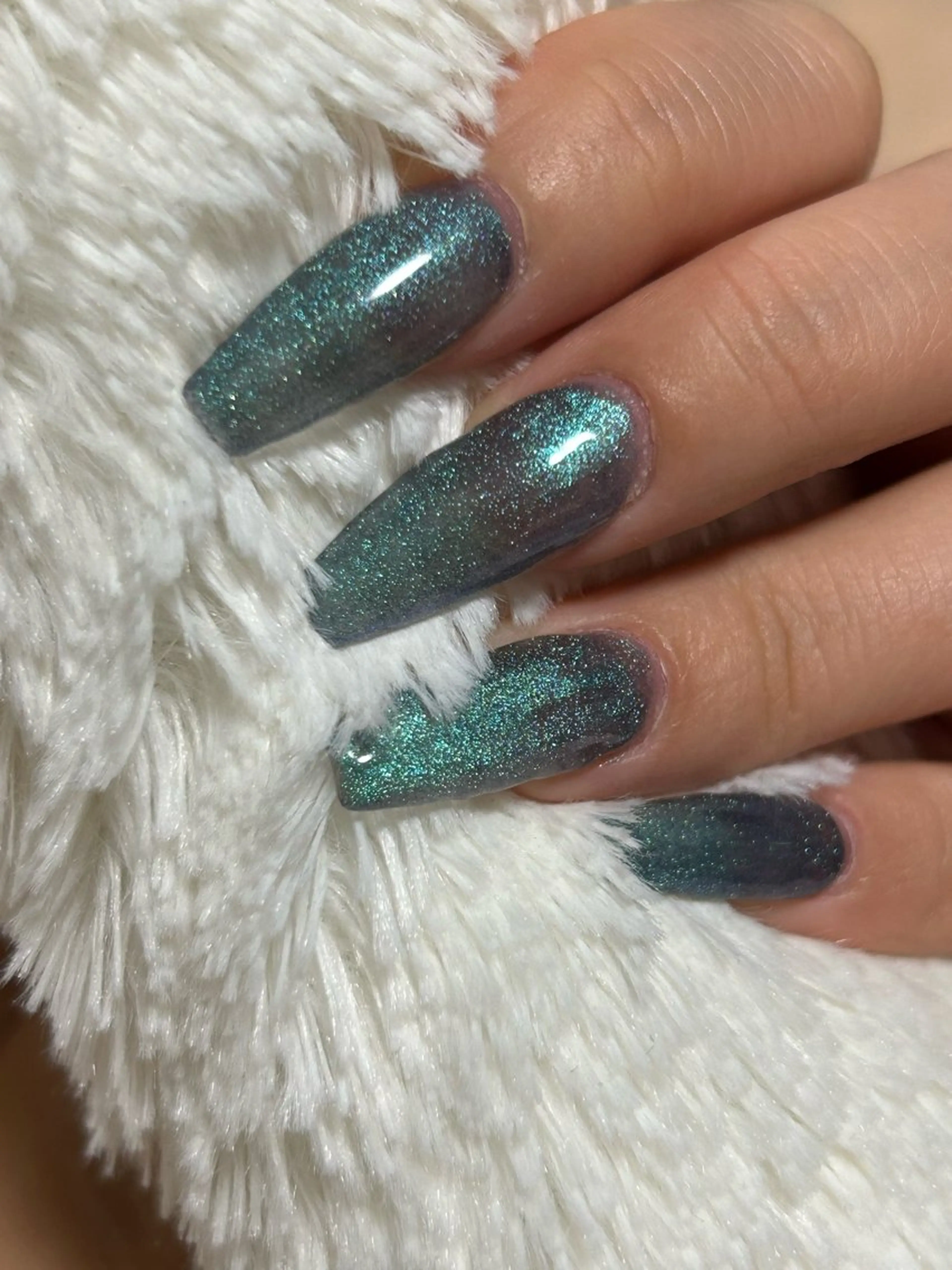 ネイル 長さ出し マグネットネイル マグネットワンカラー ワンカラーネイル ネイルチップ プティットシュシュ りつこのネイルデザイン