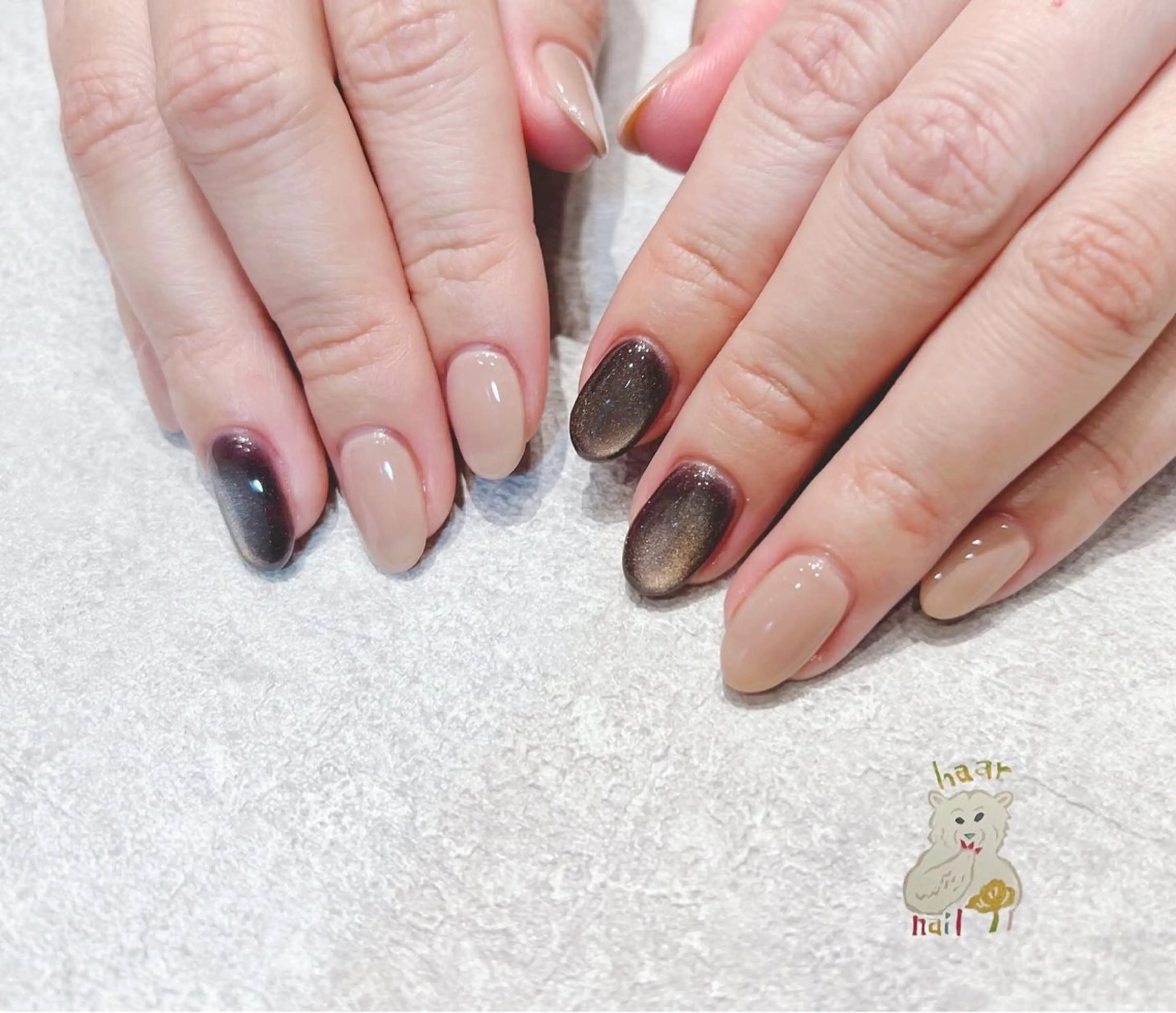 ネイル ハンドネイル 深田 加代のネイルデザイン