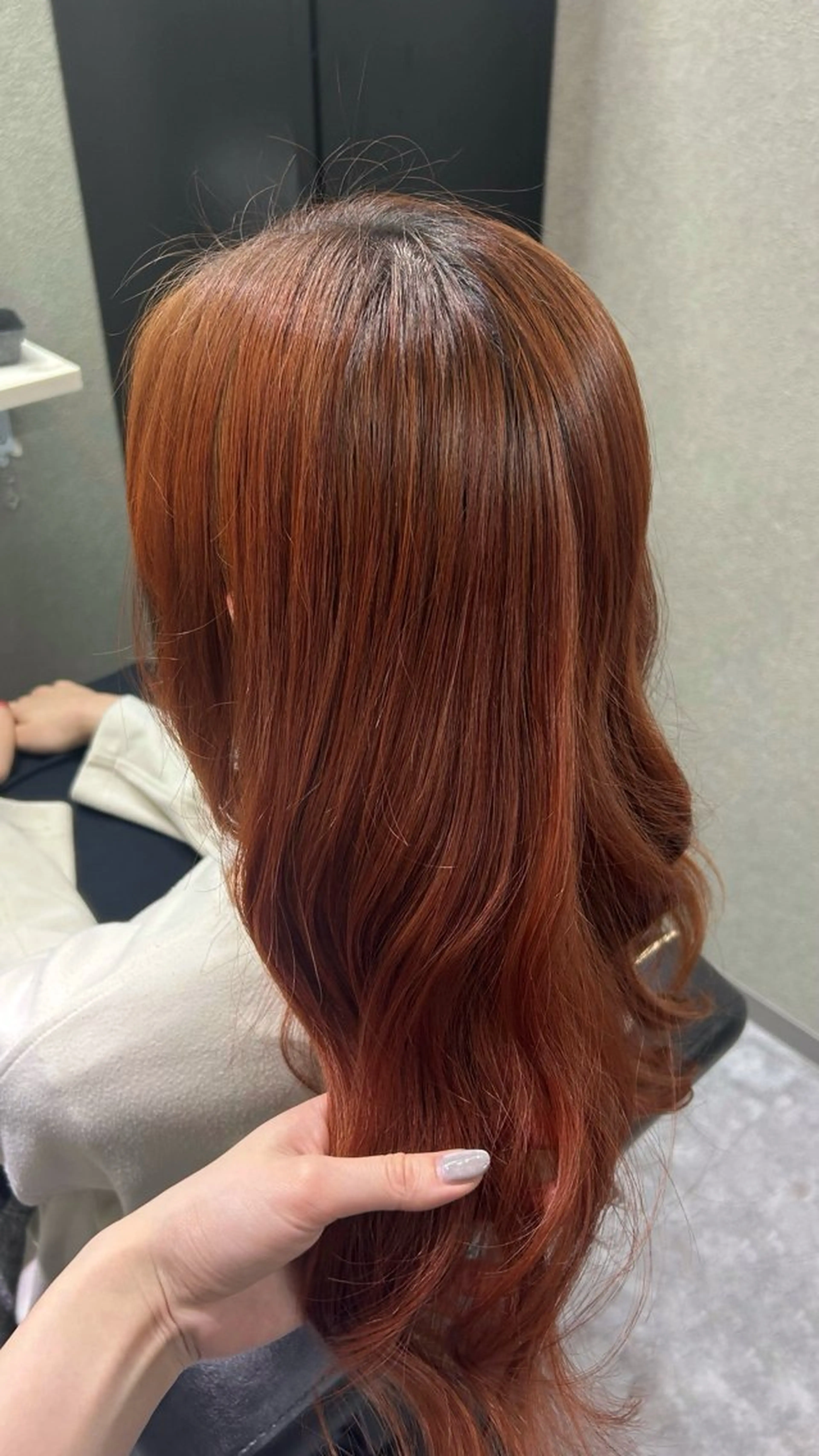 【♥️暖色カラー❤️】カット+高彩度暖色系カラー+TRの写真