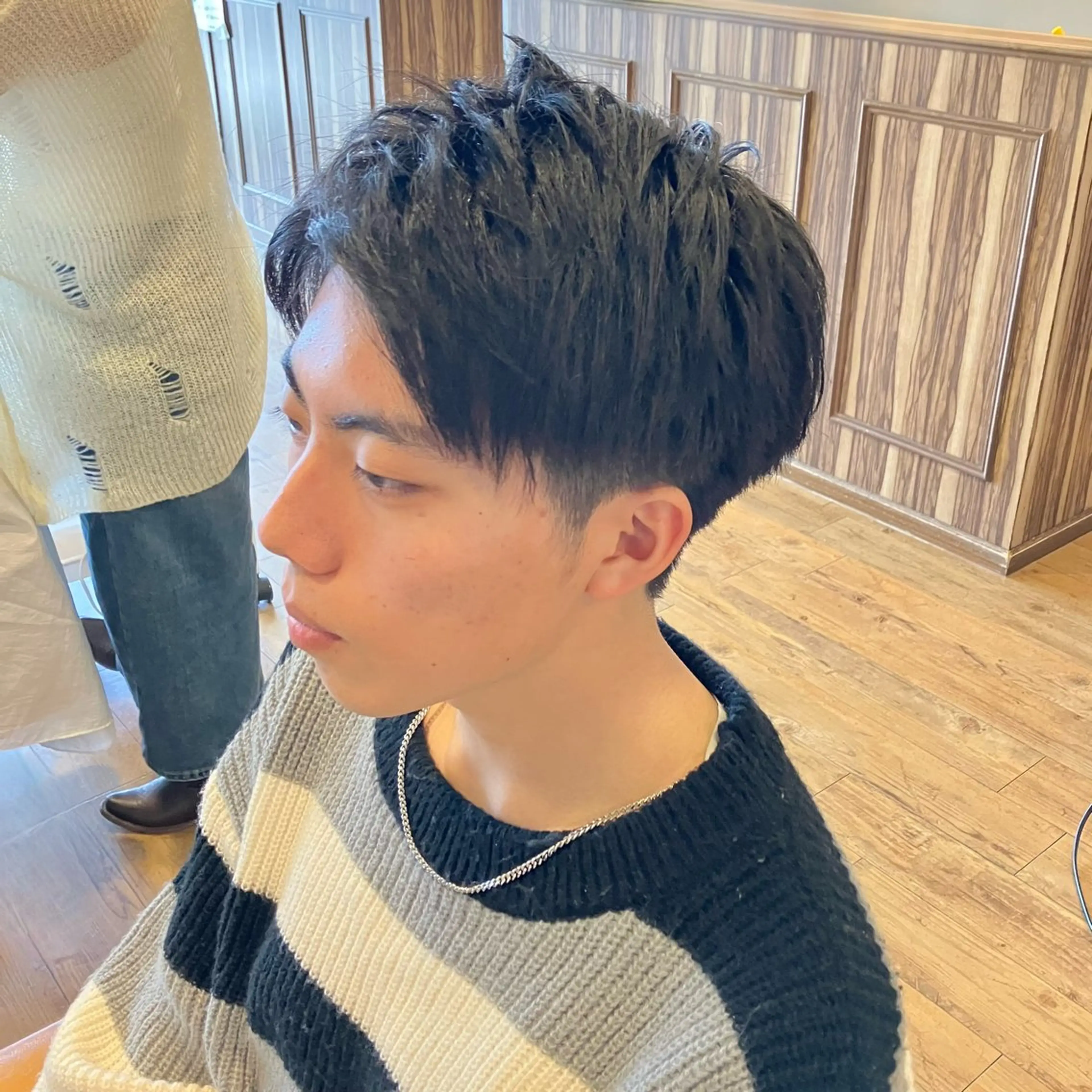 ショート メンズ マッシュ hair make an nico(ヘアーメイクアンニコ)所属・森田 研司のヘアスタイル