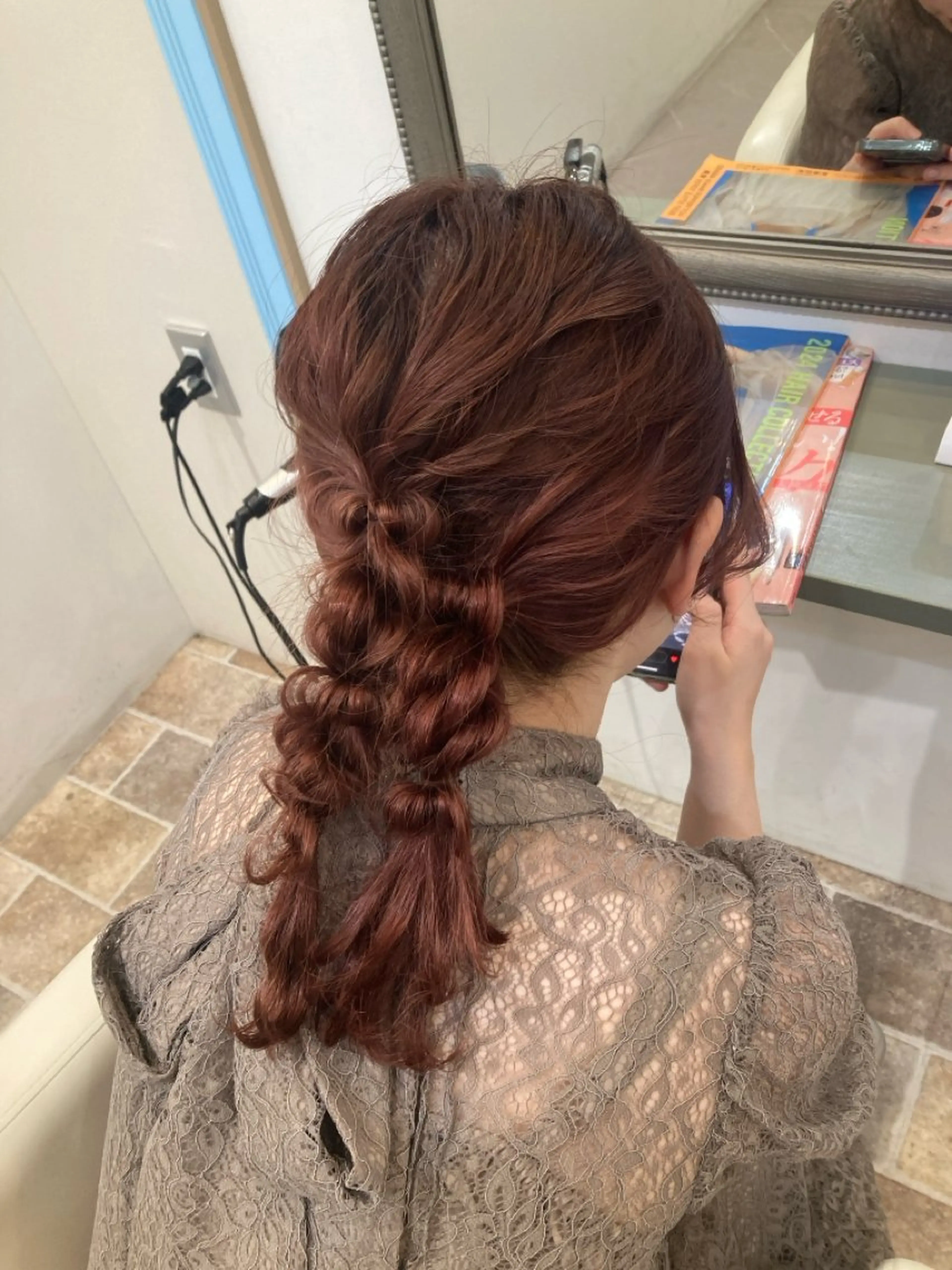 【特別な日に】　ヘアアレンジ・ヘアセット¥3400の写真