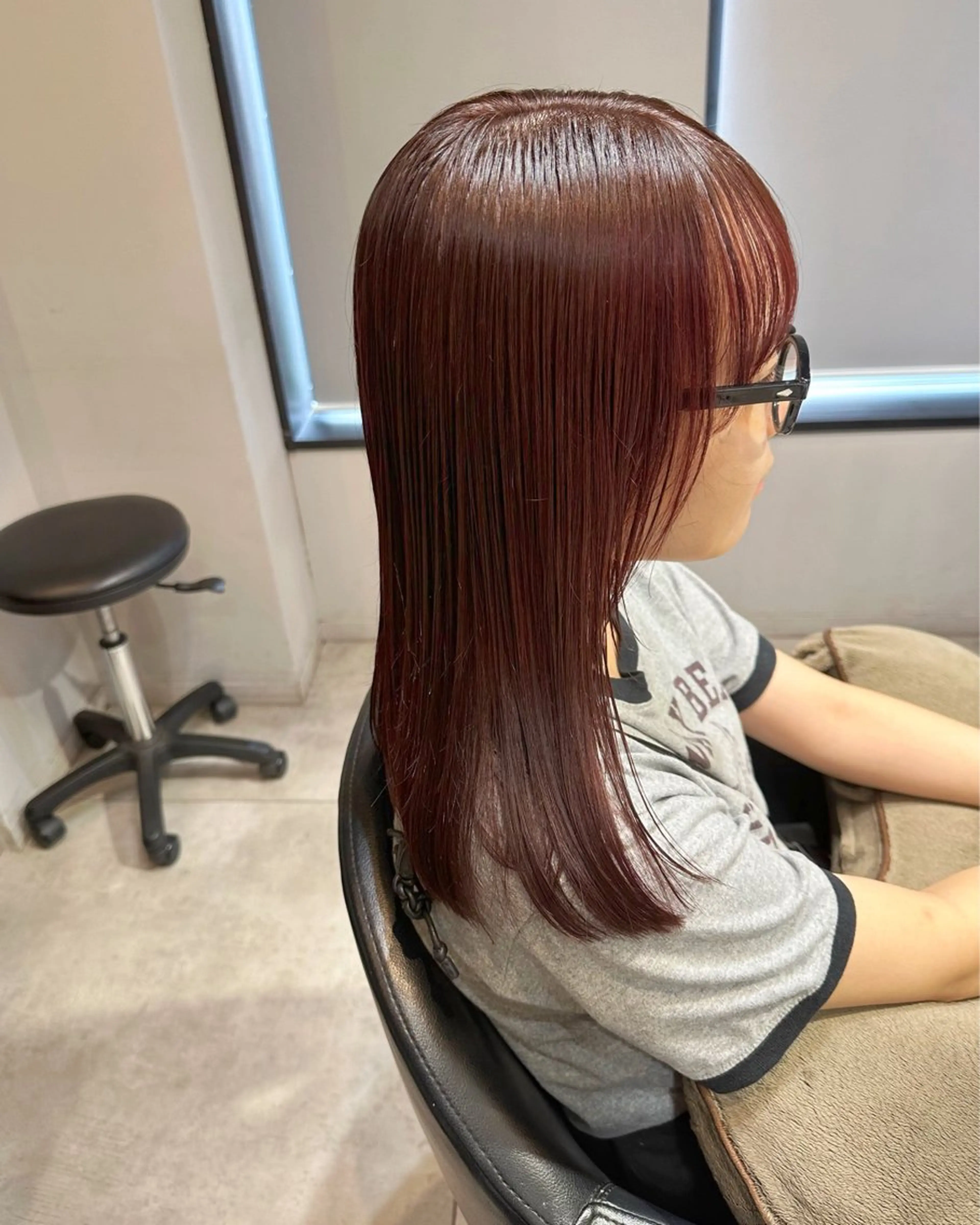 セミロング カラー カット ヘアカラー トリートメント 透明感カラー/ボブ /佐藤伶のヘアスタイル