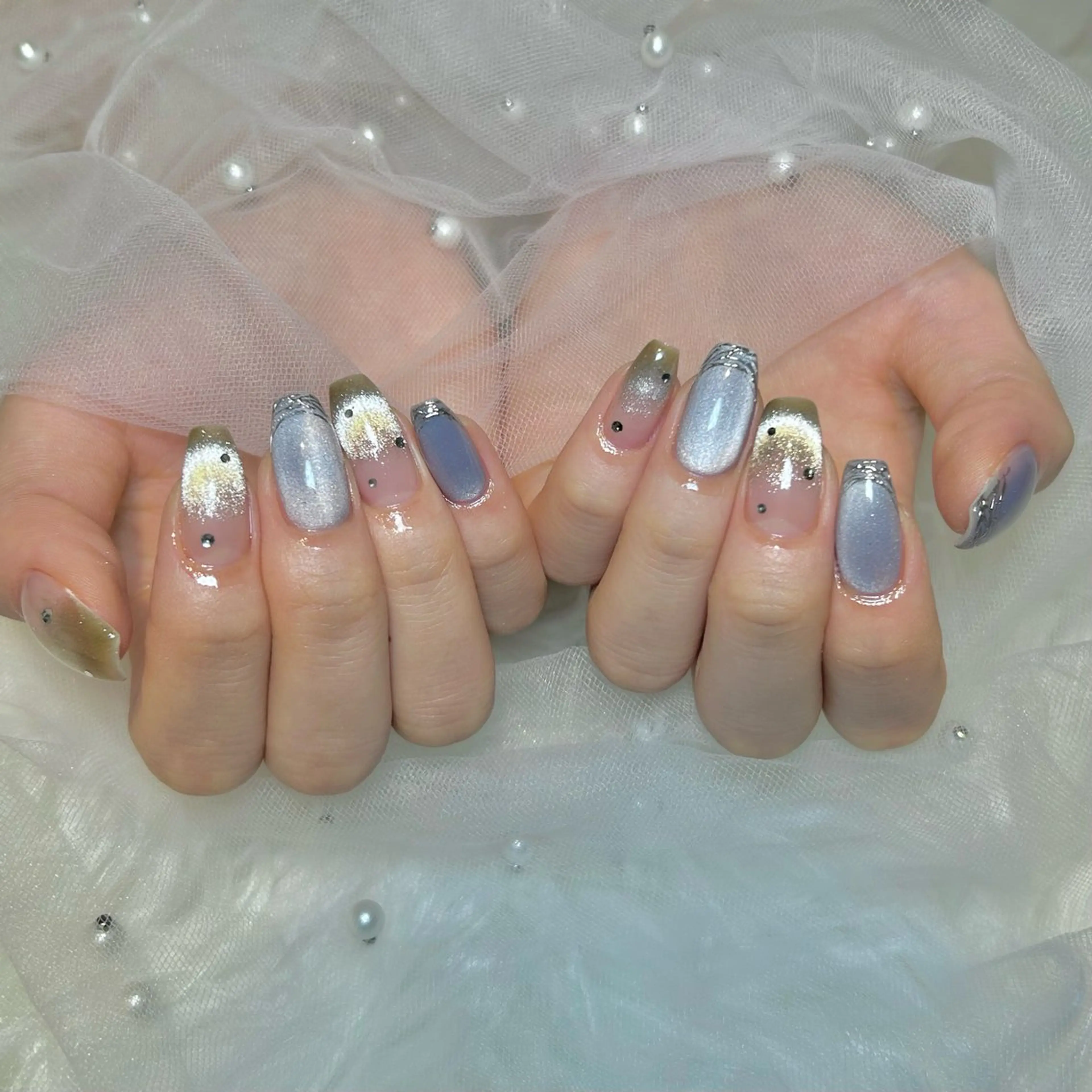 ネイル ぷりゅねる Nanamiのネイルデザイン