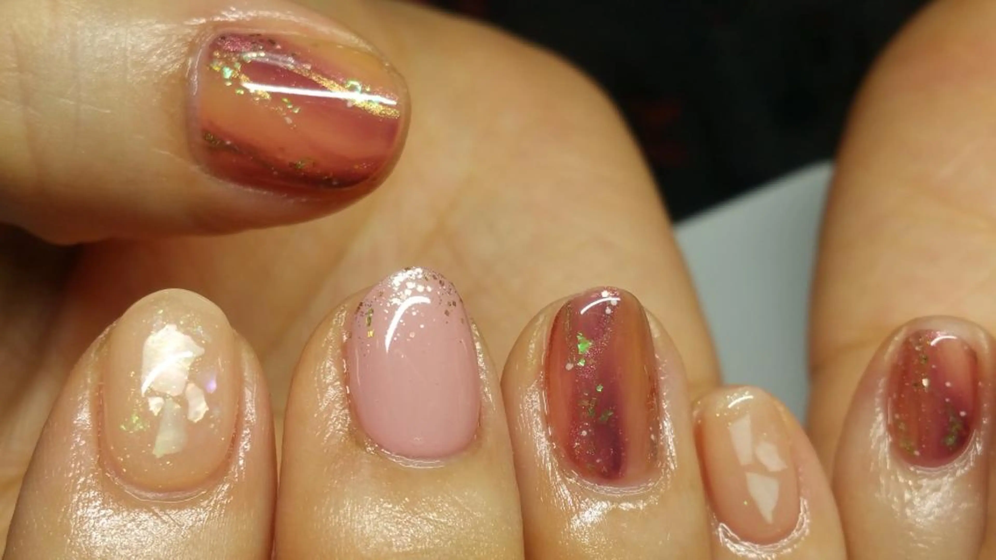 ネイル ハンドネイル 柴田 彩のネイルデザイン