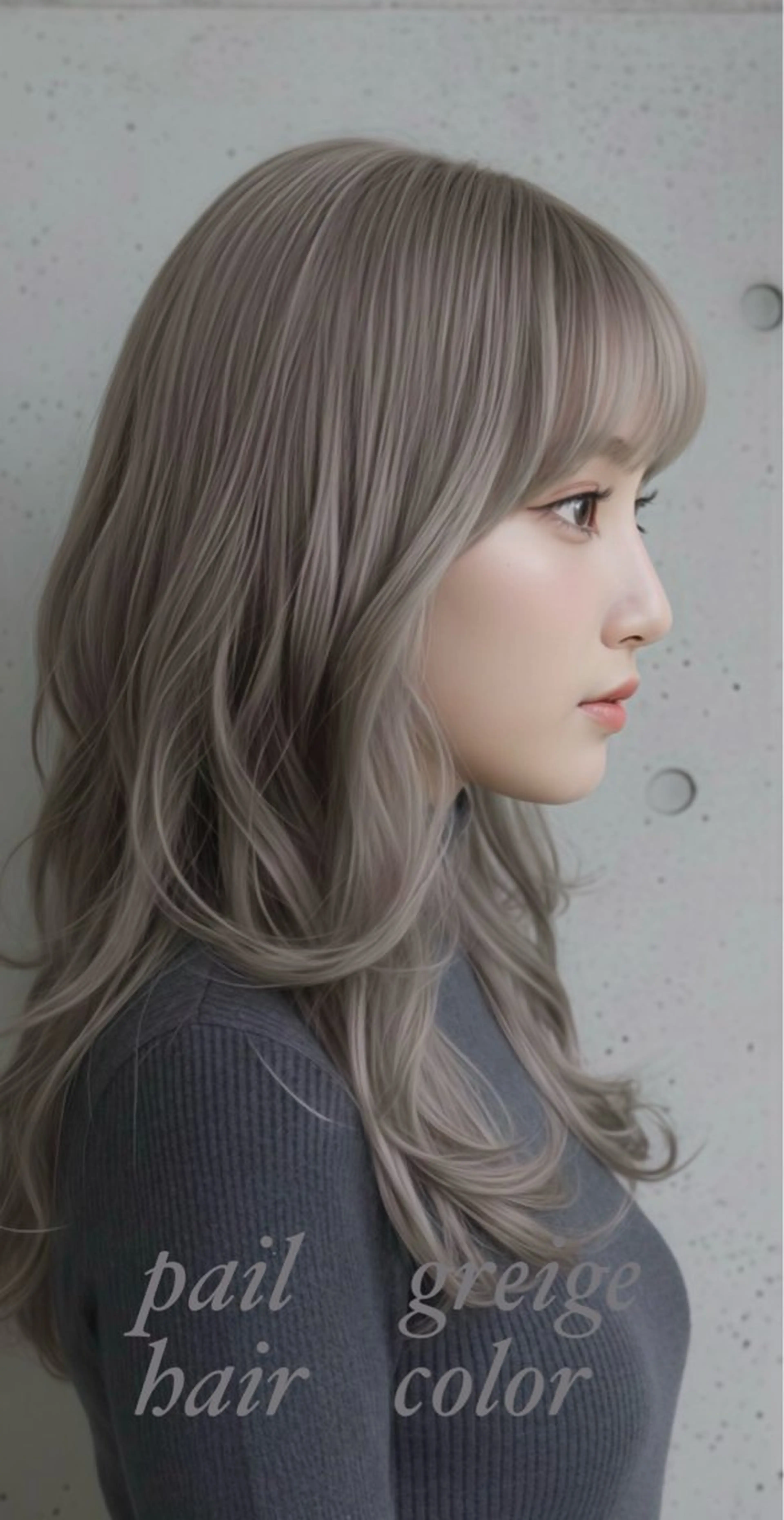 セミロング カラー カット ヘアカラー トリートメント M.SLASH 辻 孝志のヘアスタイル