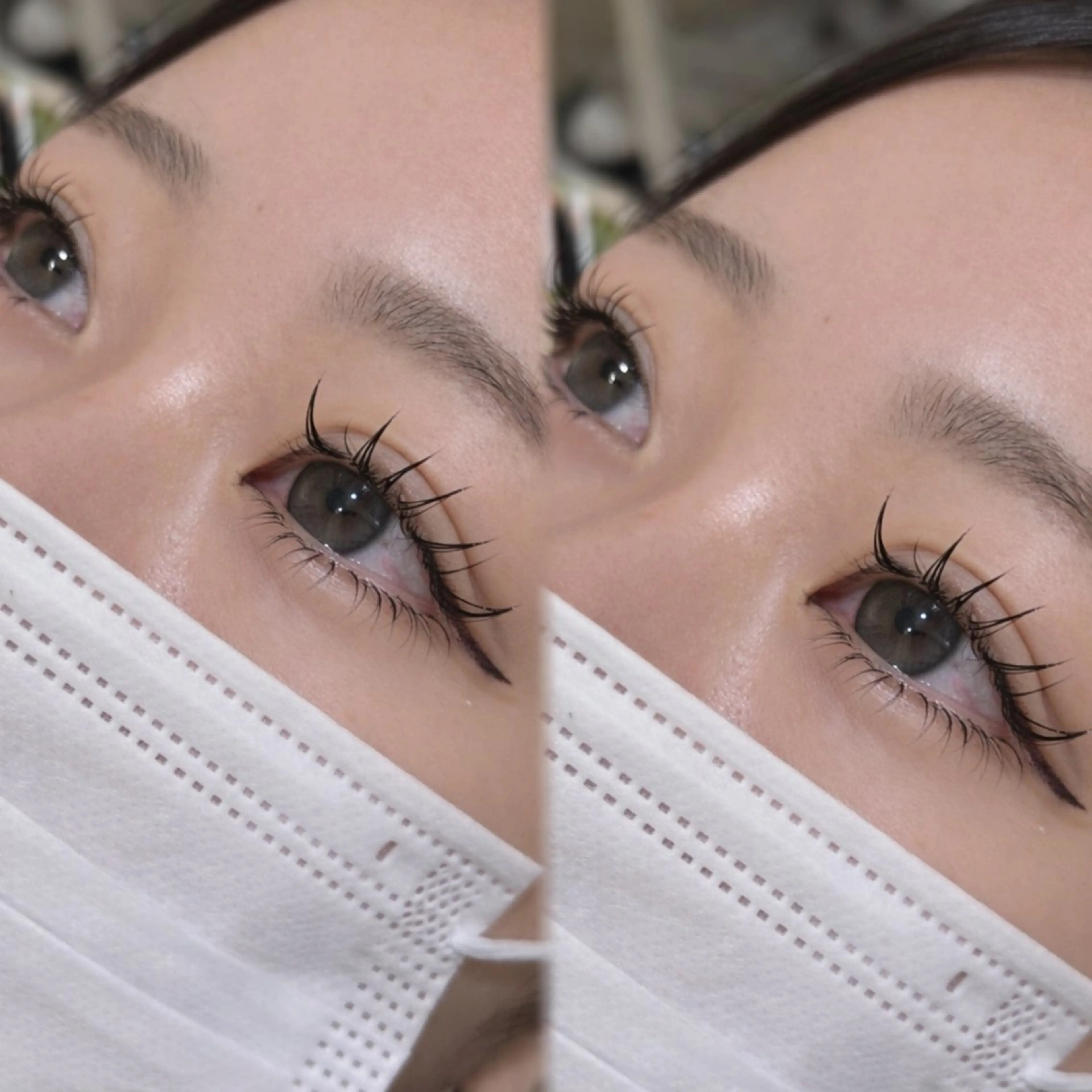 コーティング付き️🫧 フラットラッシュ140-160本✨【赤羽/束感仕上げ◎】の写真