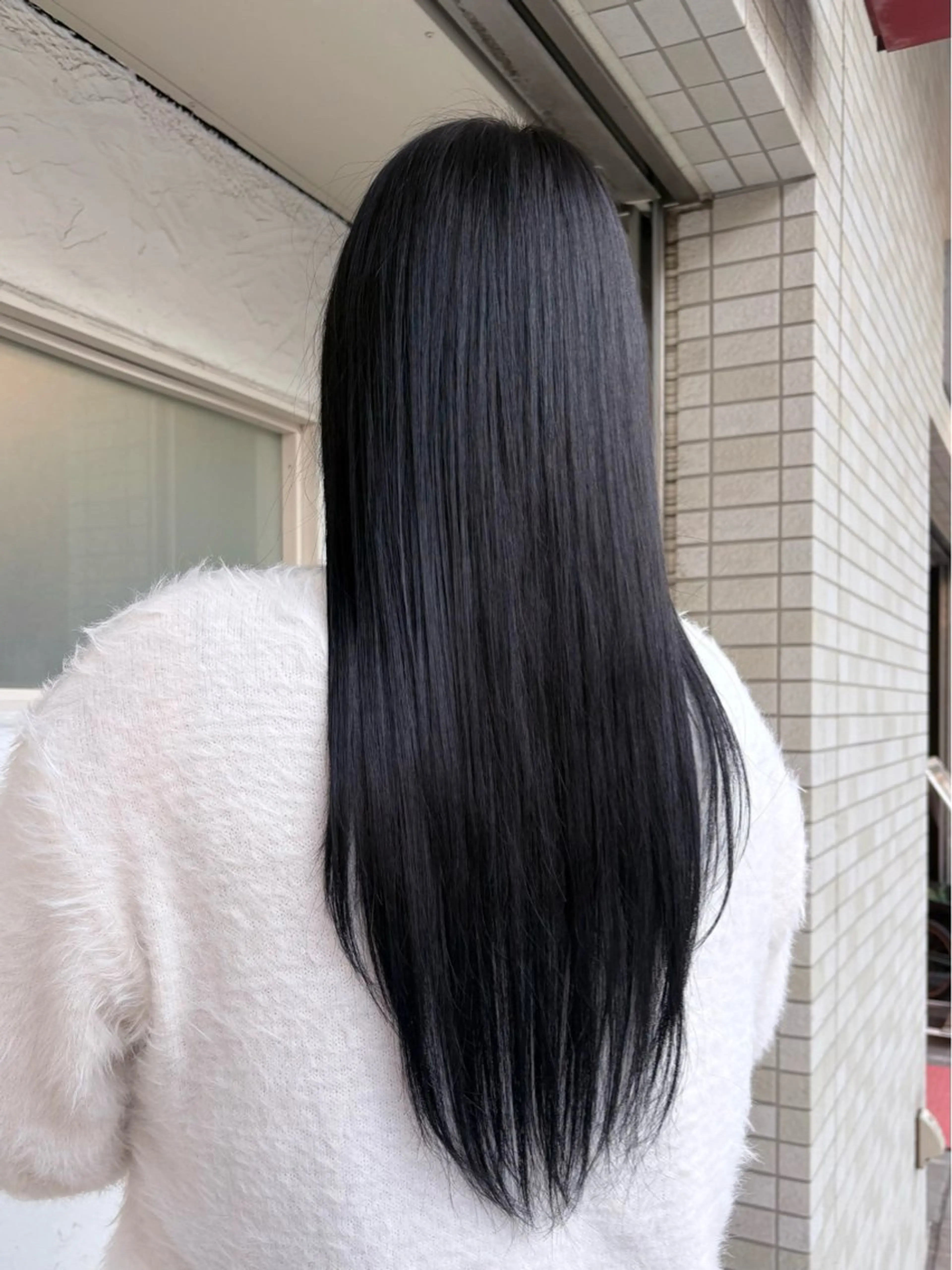 カラー ブルーカラー ヘアカラー トリートメント alpha松戸 🍓武田さくら🦊のヘアスタイル