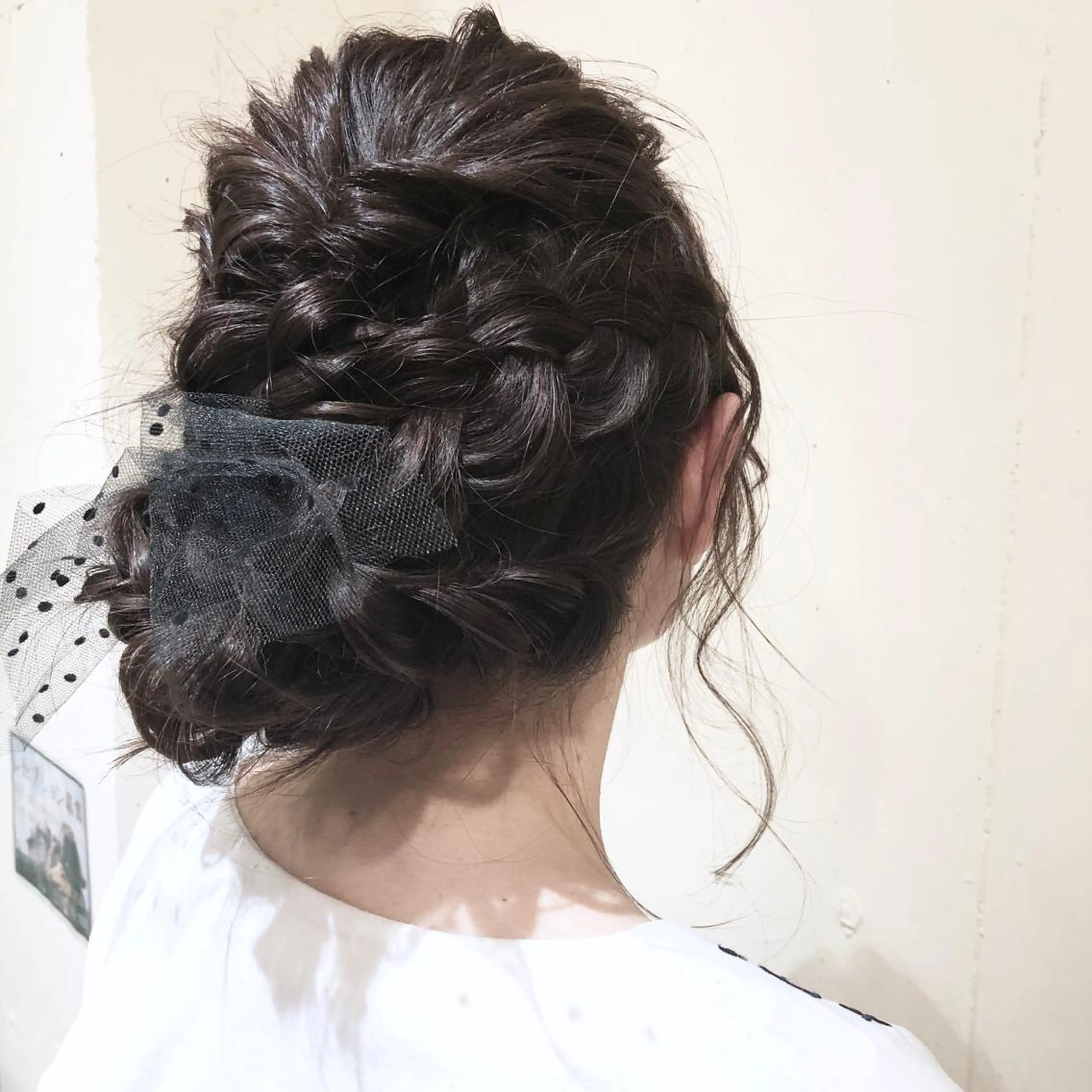 セミロング ヘアアレンジ NATSUMI AR.MARAのヘアスタイル