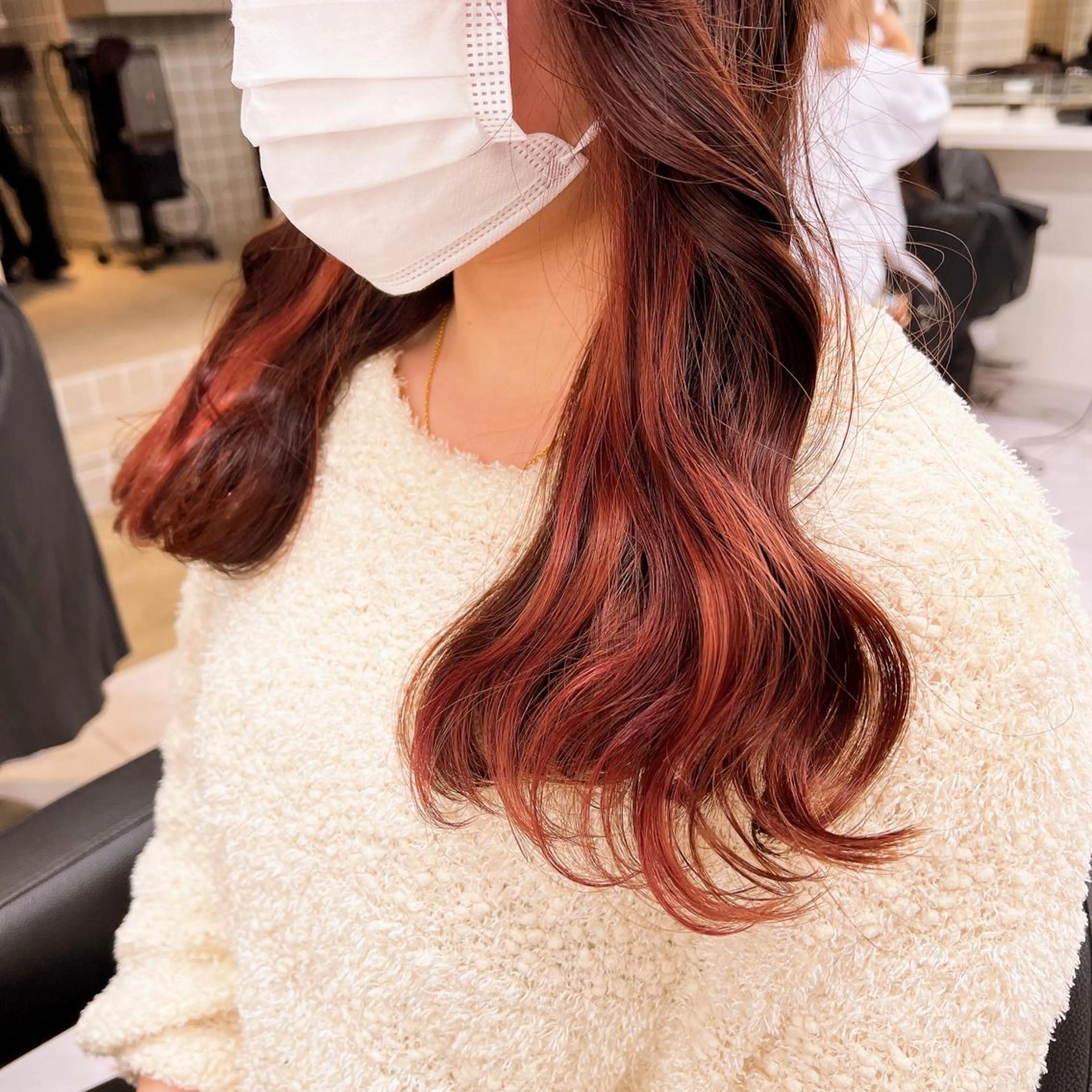 ロング 💖札幌カラー 指名No.1💖玲奈のヘアスタイル