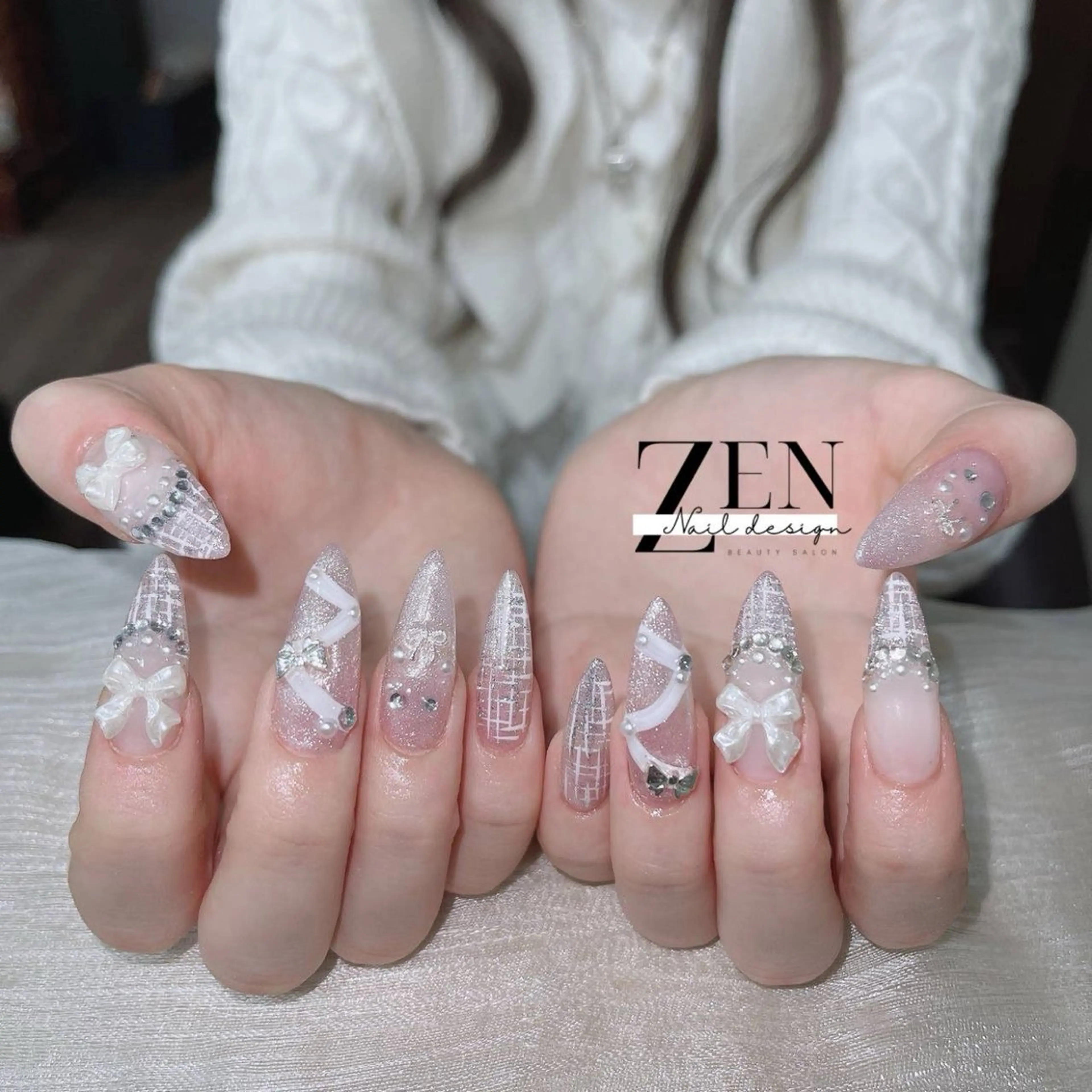 ネイル 持ち込み スカルプネイル ネイルチップ ハンドネイル Zen Nail Design 池袋のネイルデザイン