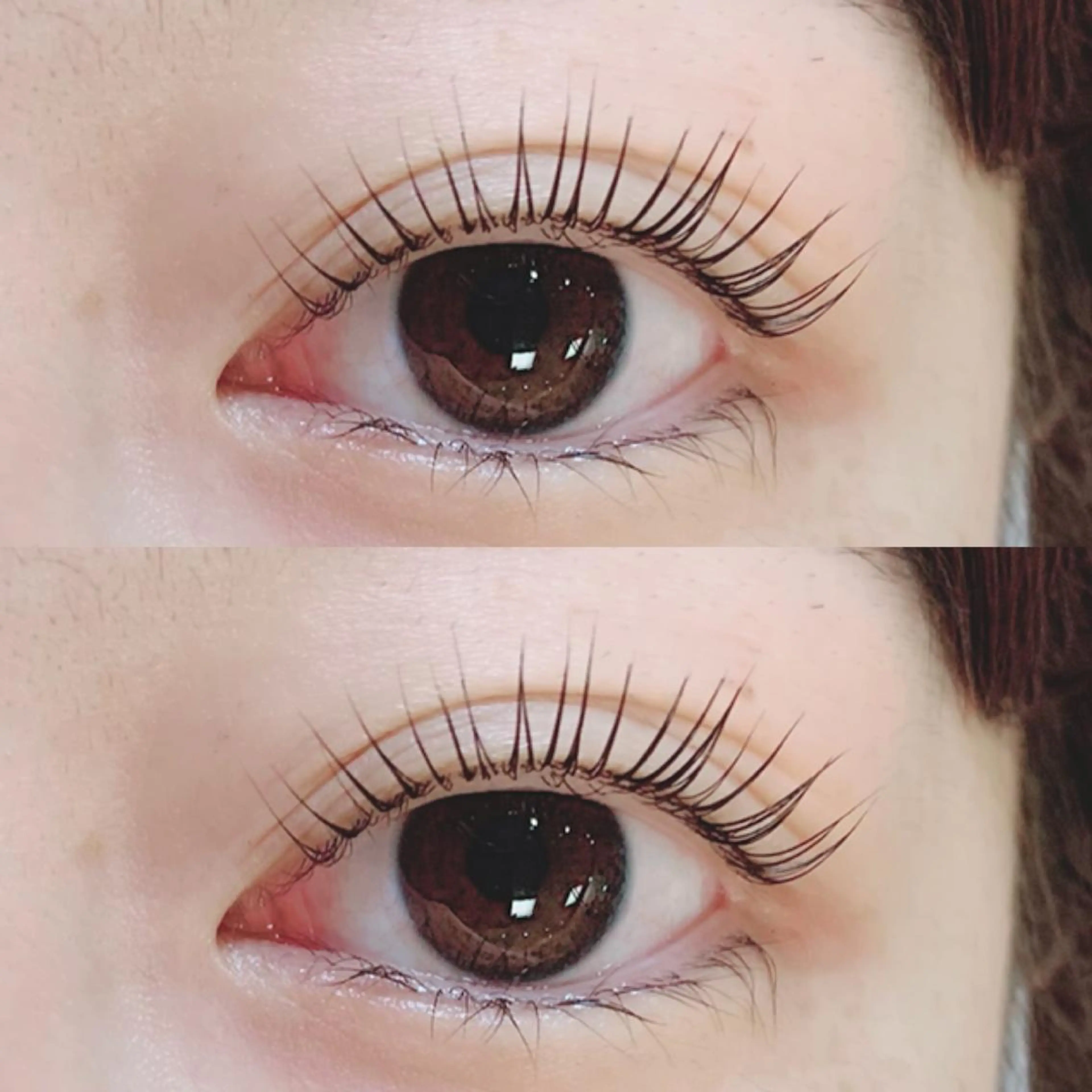 人気No.1🌈🍒🍓【上下コース💓】😊パリジェンヌラッシュリフト上下カール✨コーティング美容液でお仕上げ🎶の写真